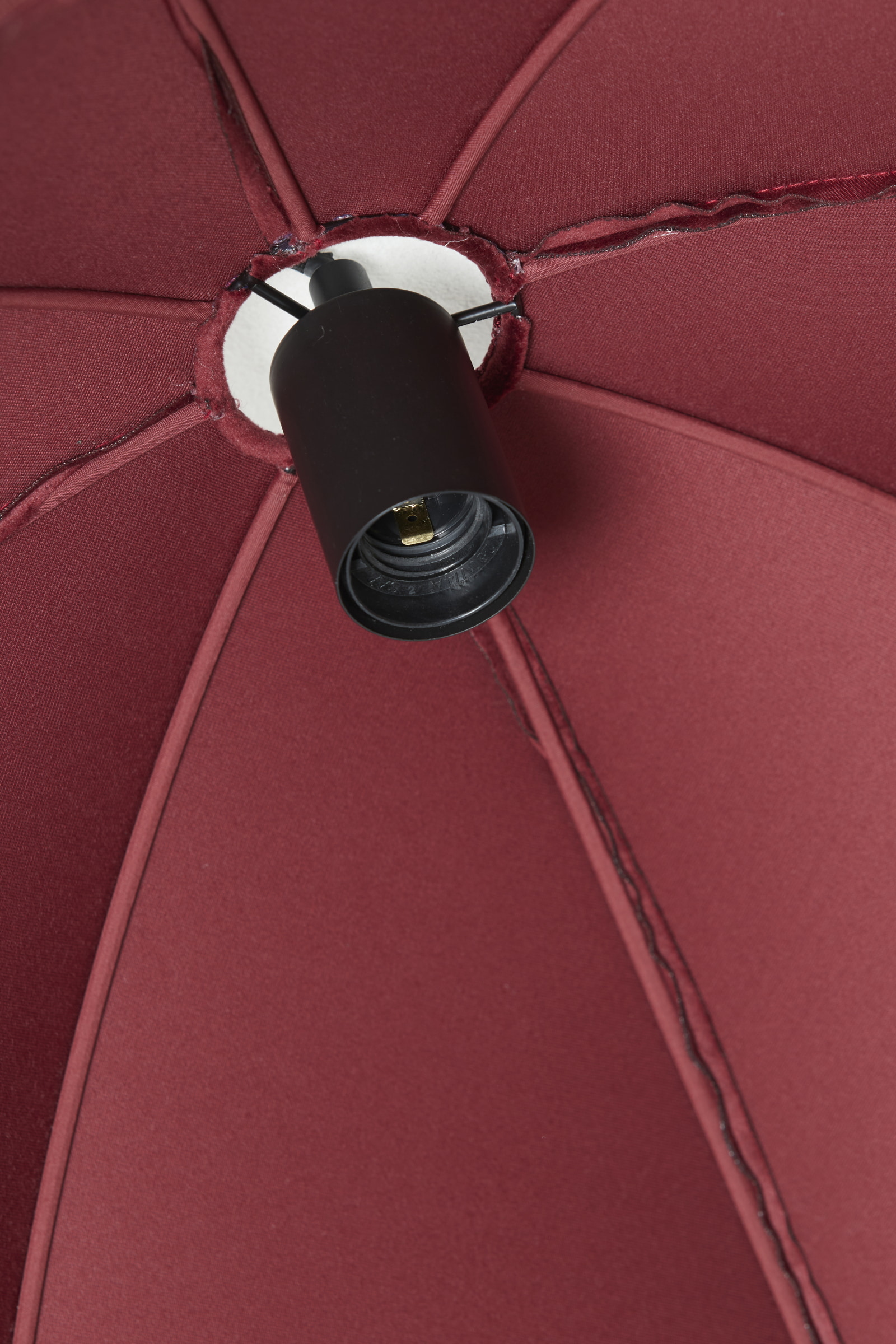 Light & Living Hanglamp 'Malacia' Velvet, 50cm, kleur Bordeaux