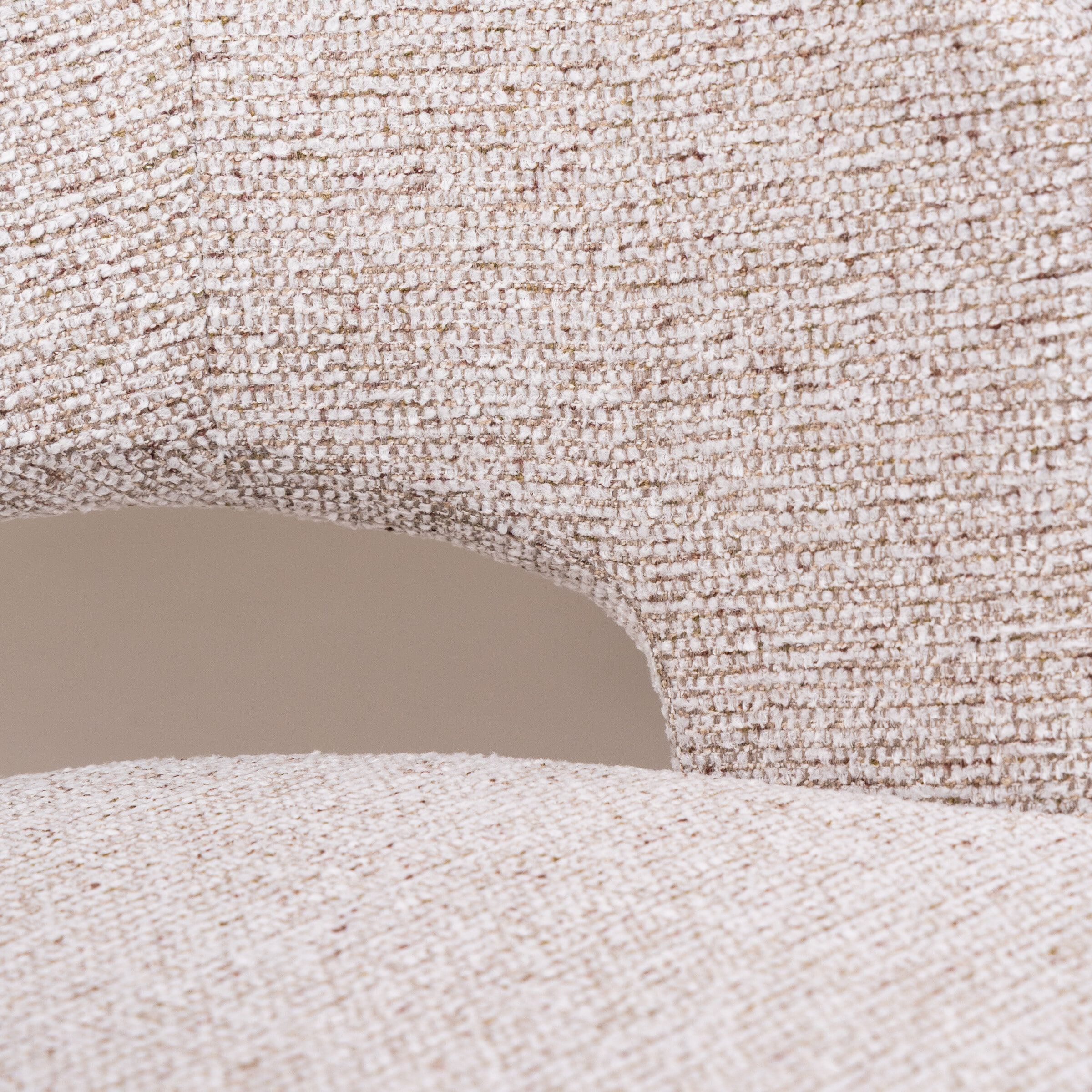 Sohome Draaibare Eetkamerstoel 'Imane' Structuurstof, kleur Beige