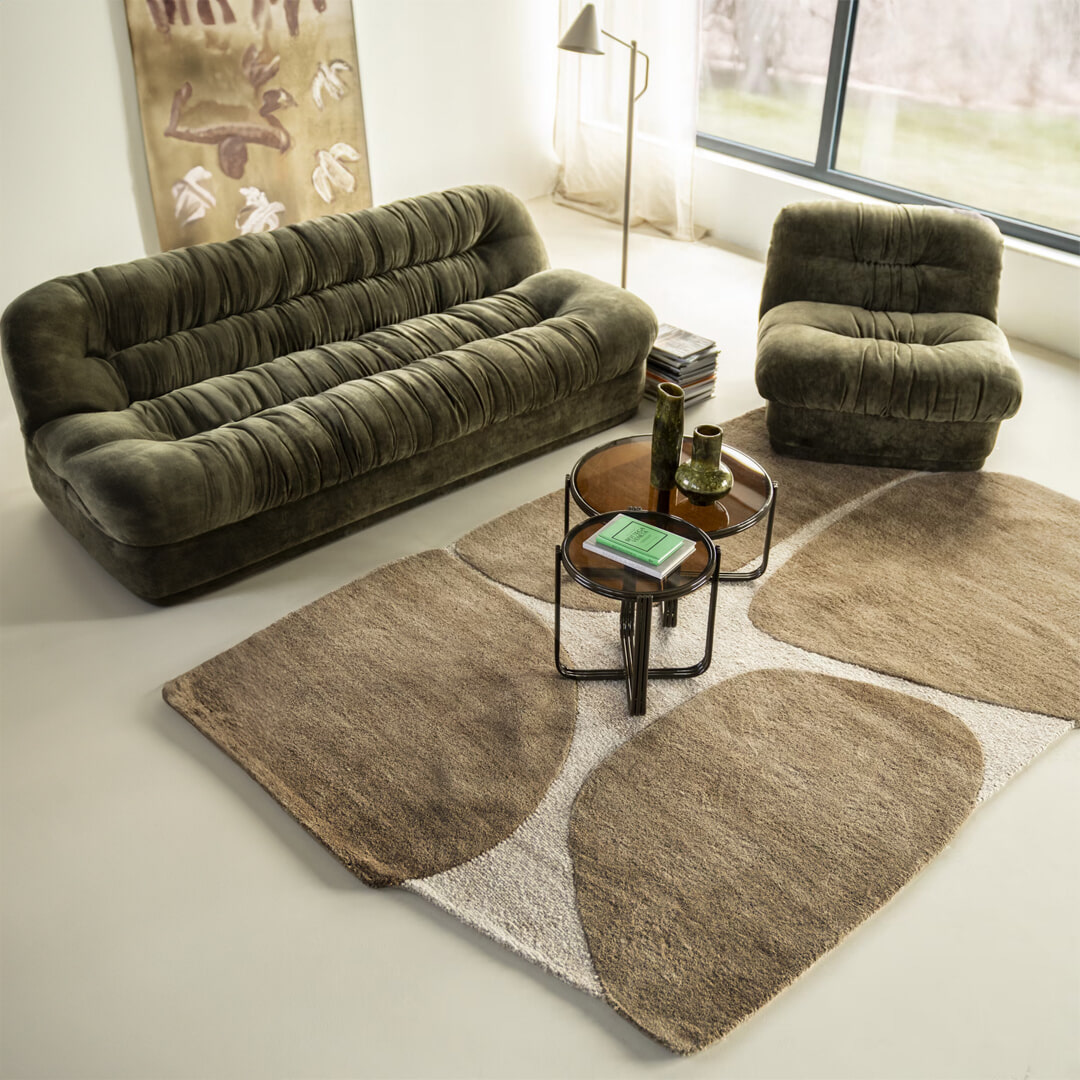 By-Boo Organisch Vloerkleed 'Iwa' 190 x 290cm