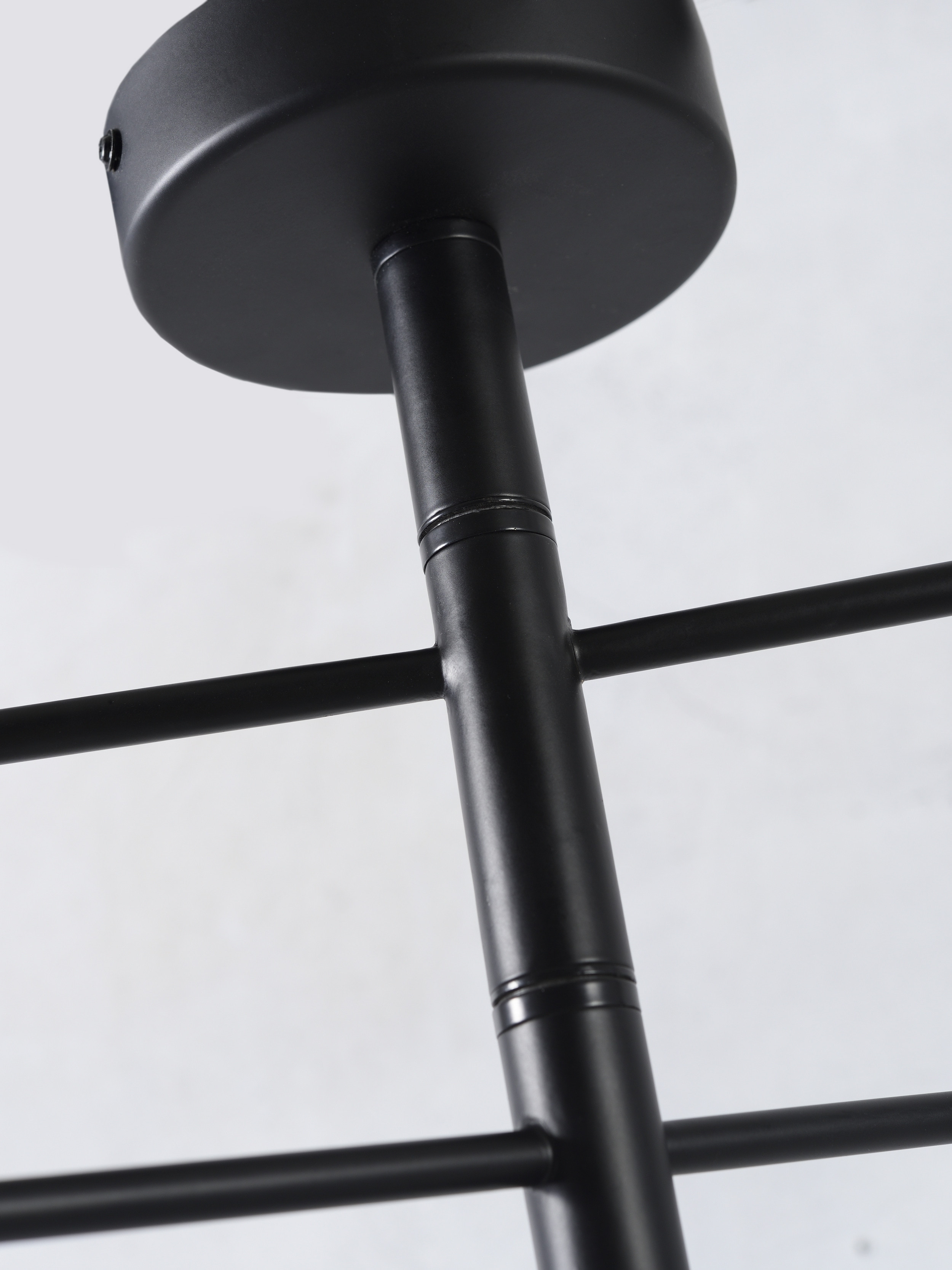 its about RoMi Plafondlamp 'Izmir' 6-lamps, kleur Zwart