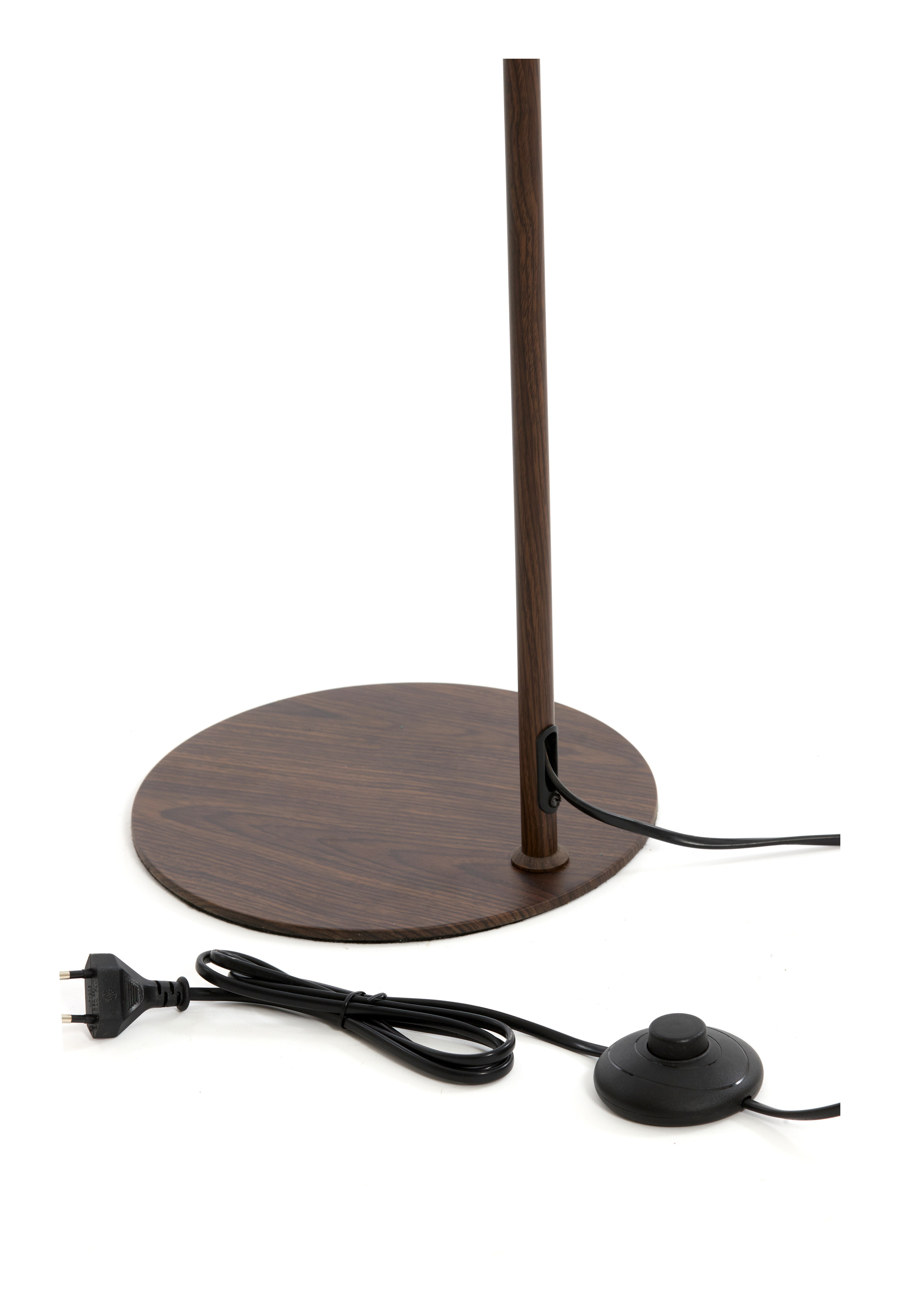 Light & Living Vloerlamp 'Salomo' 147cm, kleur Donkerbruin