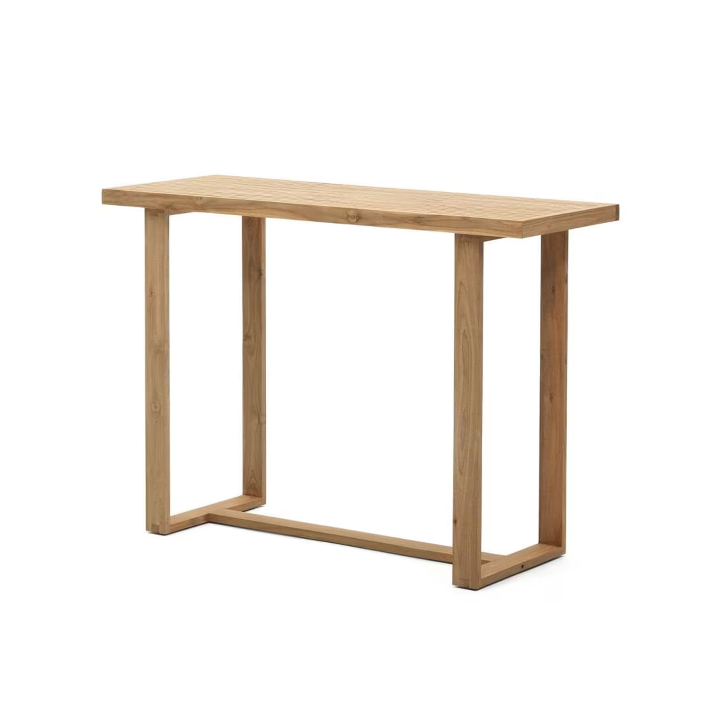 Kave Home Outdoor Bartafel Canadell Teakhout, 140 x 70cm