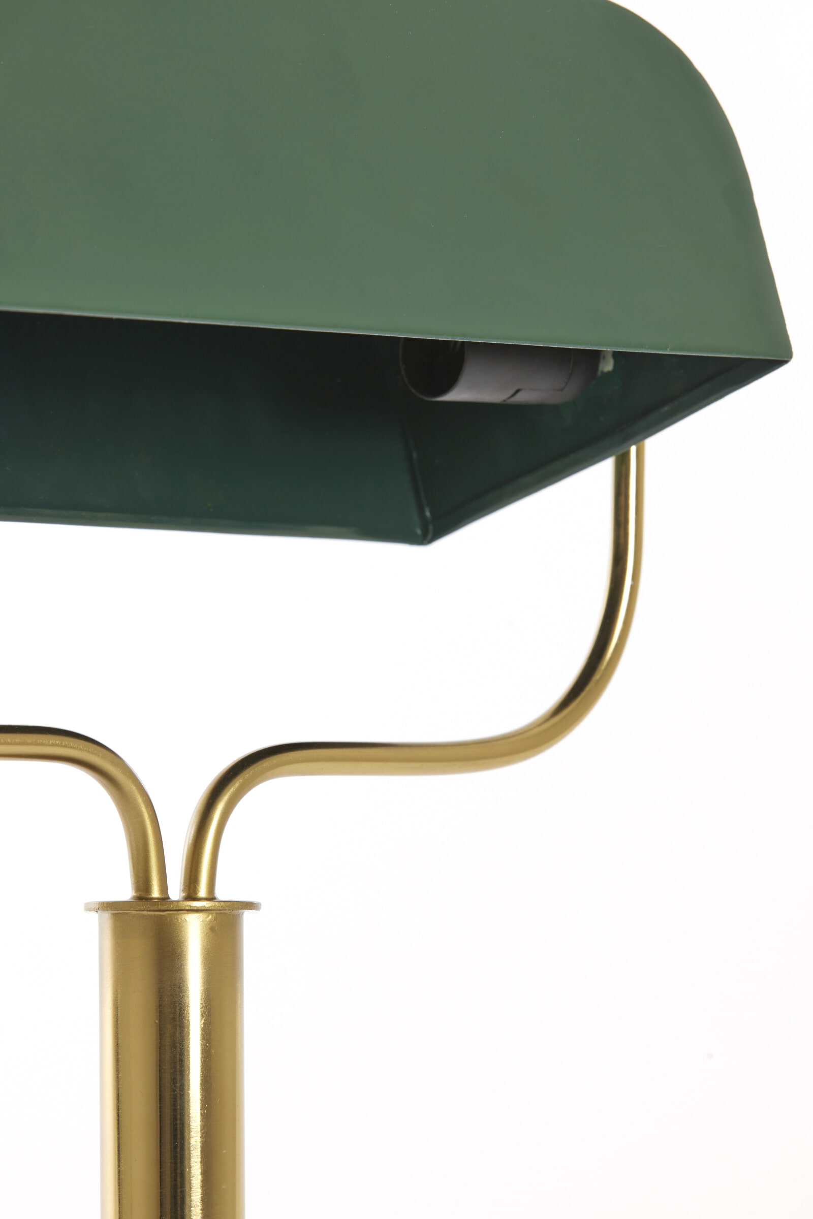 Light & Living Tafellamp 'Ayer' 43cm, kleur Donkergroen