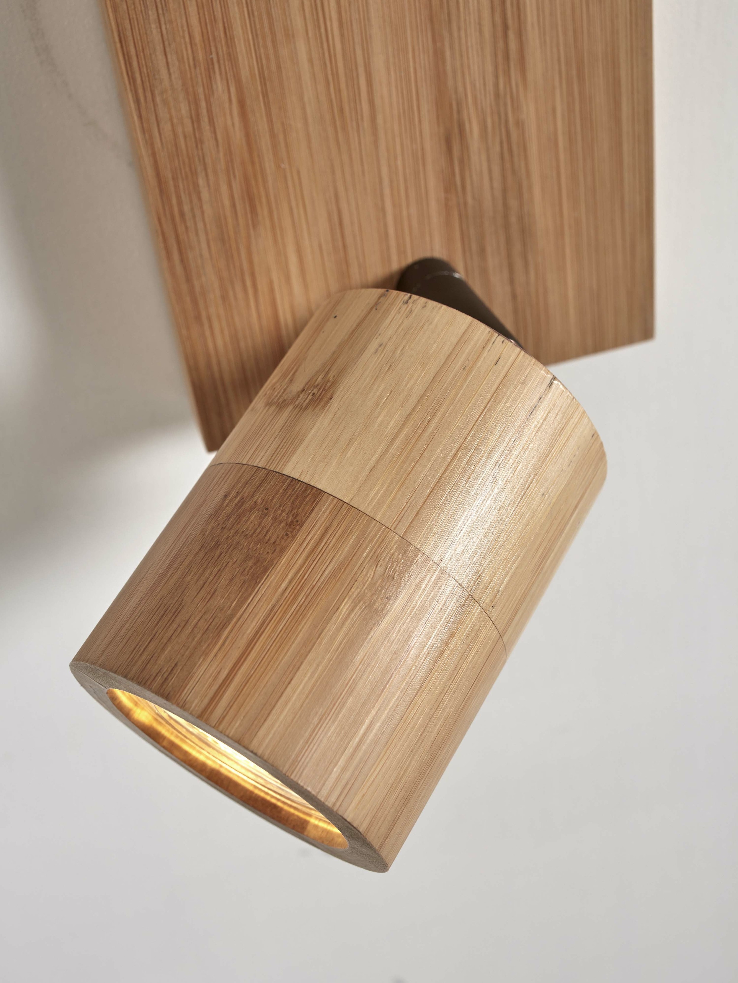 GOOD&MOJO Plafondlamp 'Java' 2-lamps, Bamboe, kleur Naturel