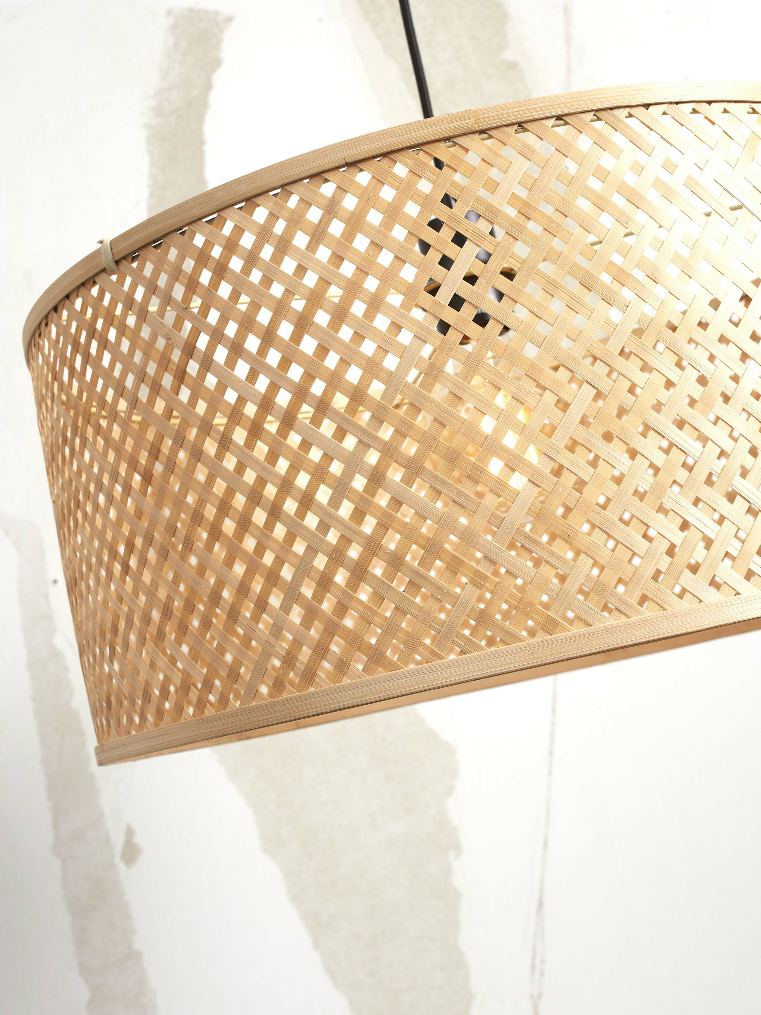 GOOD&MOJO Vloerlamp 'Java' Bamboe, 176cm, kleur Naturel