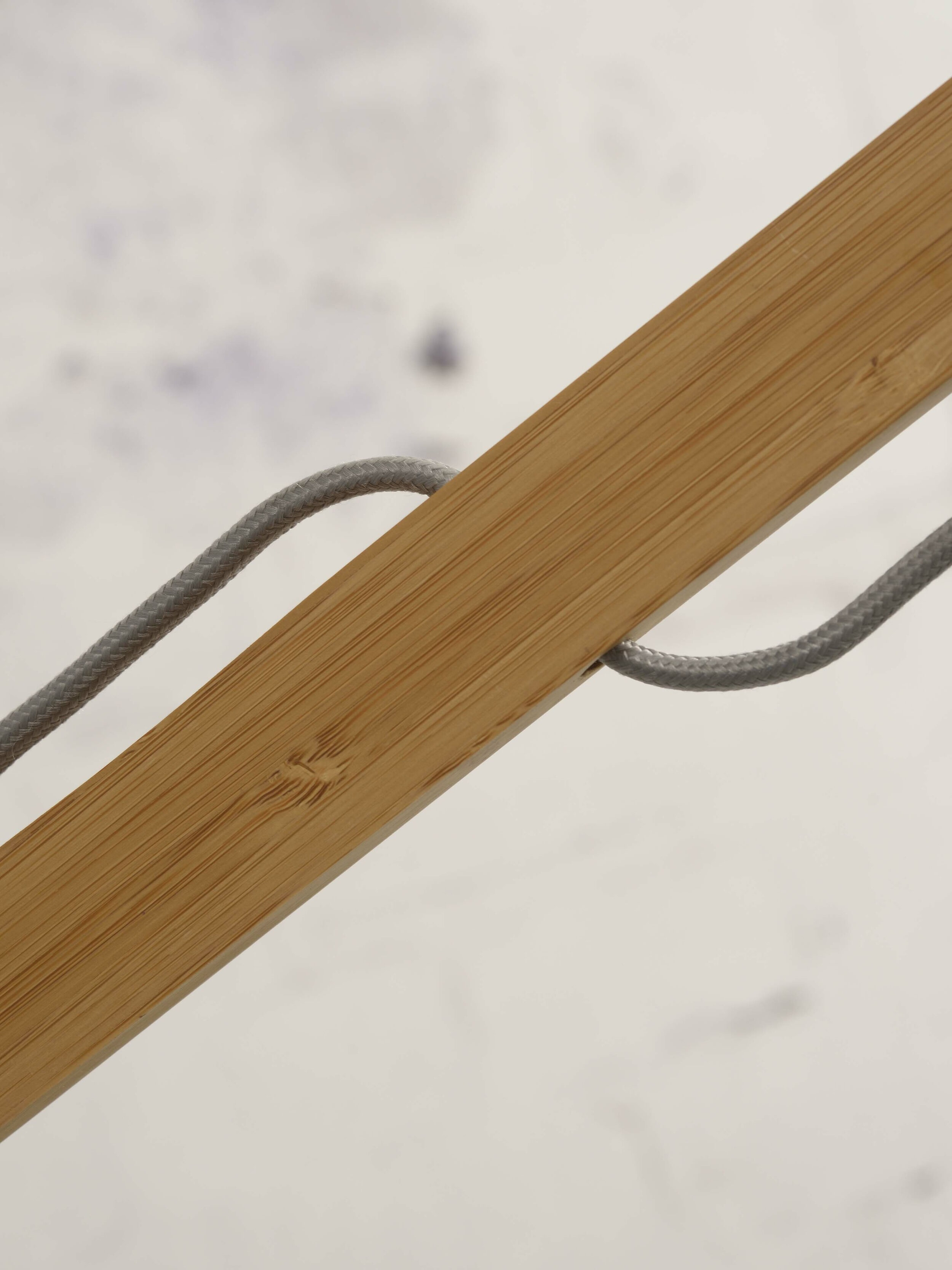 GOOD&MOJO Vloerlamp 'Java' Bamboe, 207cm, kleur Naturel/Zwart