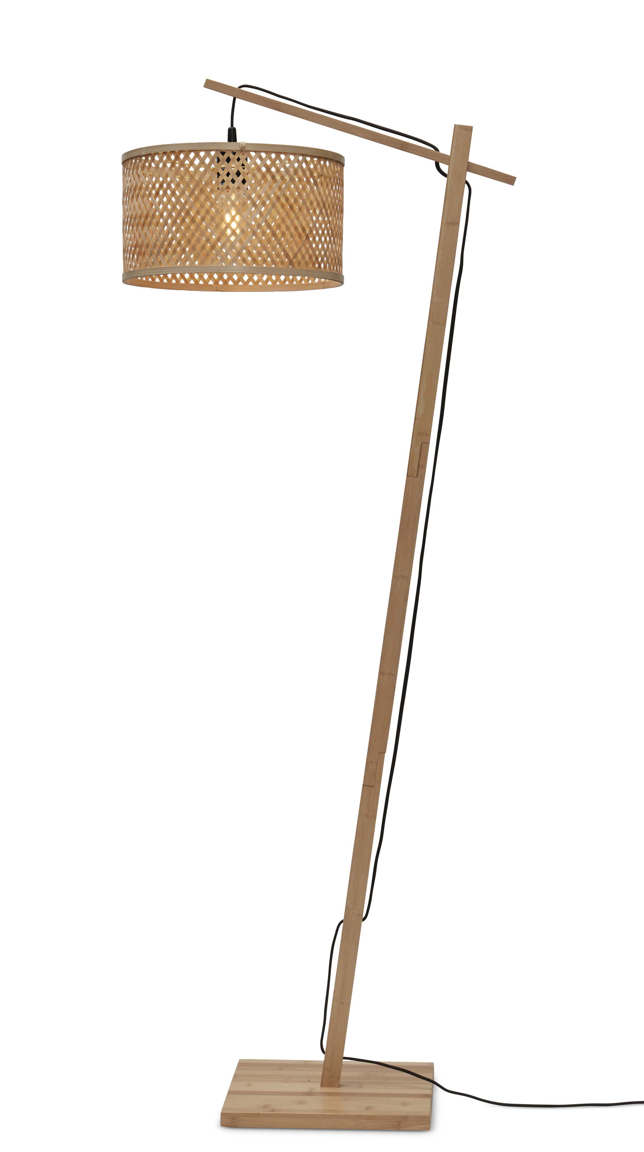GOOD&MOJO Vloerlamp 'Java' Bamboe, 150cm, kleur Naturel
