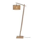 GOOD&MOJO Vloerlamp 'Java' Bamboe, 150cm, kleur Naturel