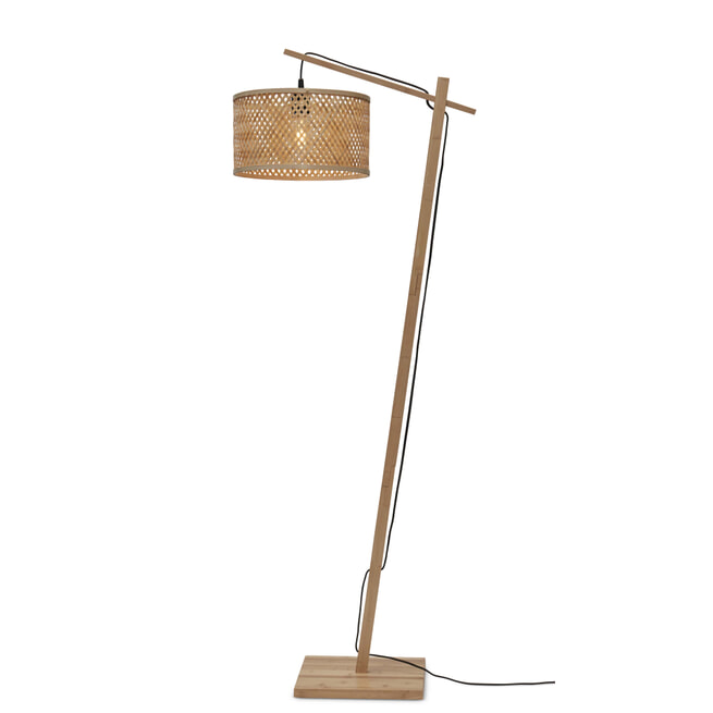 GOOD&MOJO Vloerlamp 'Java' Bamboe, 150cm