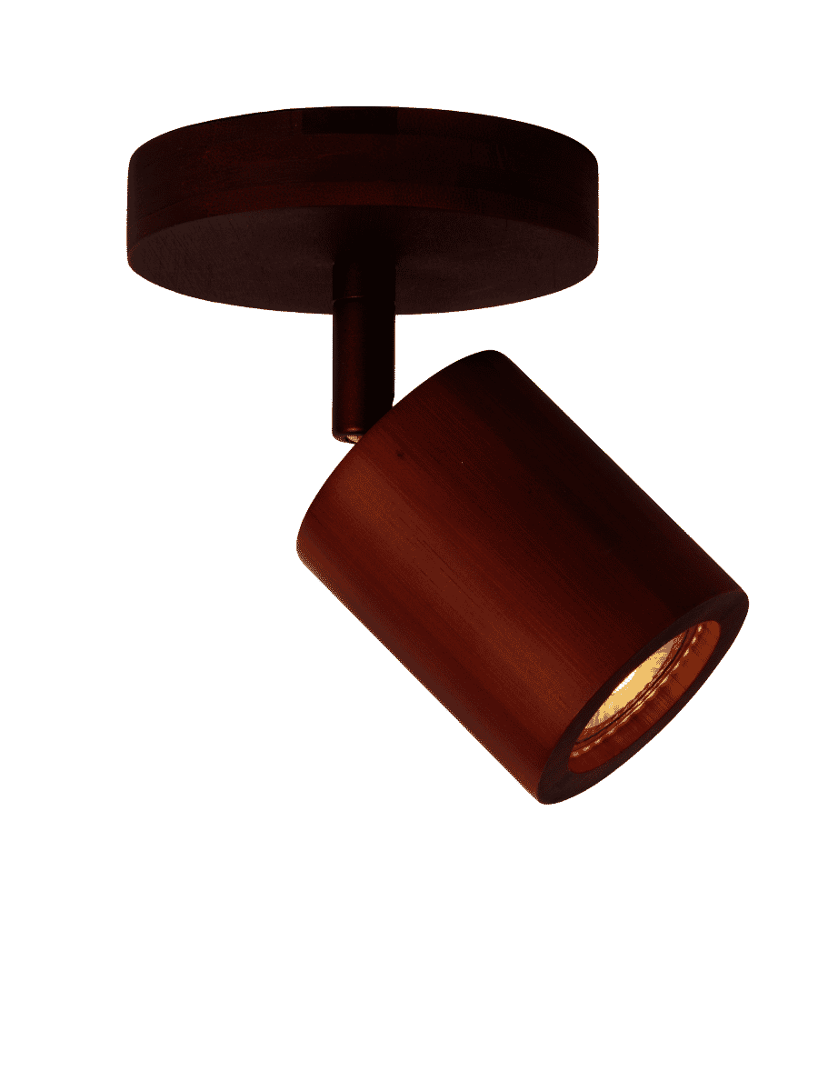GOOD&MOJO Plafondlamp 'Java' Spot, Bamboe, kleur Bruin