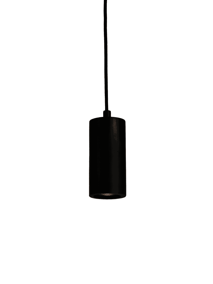 GOOD&MOJO Hanglamp Java Bamboe, 12cm - Zwart