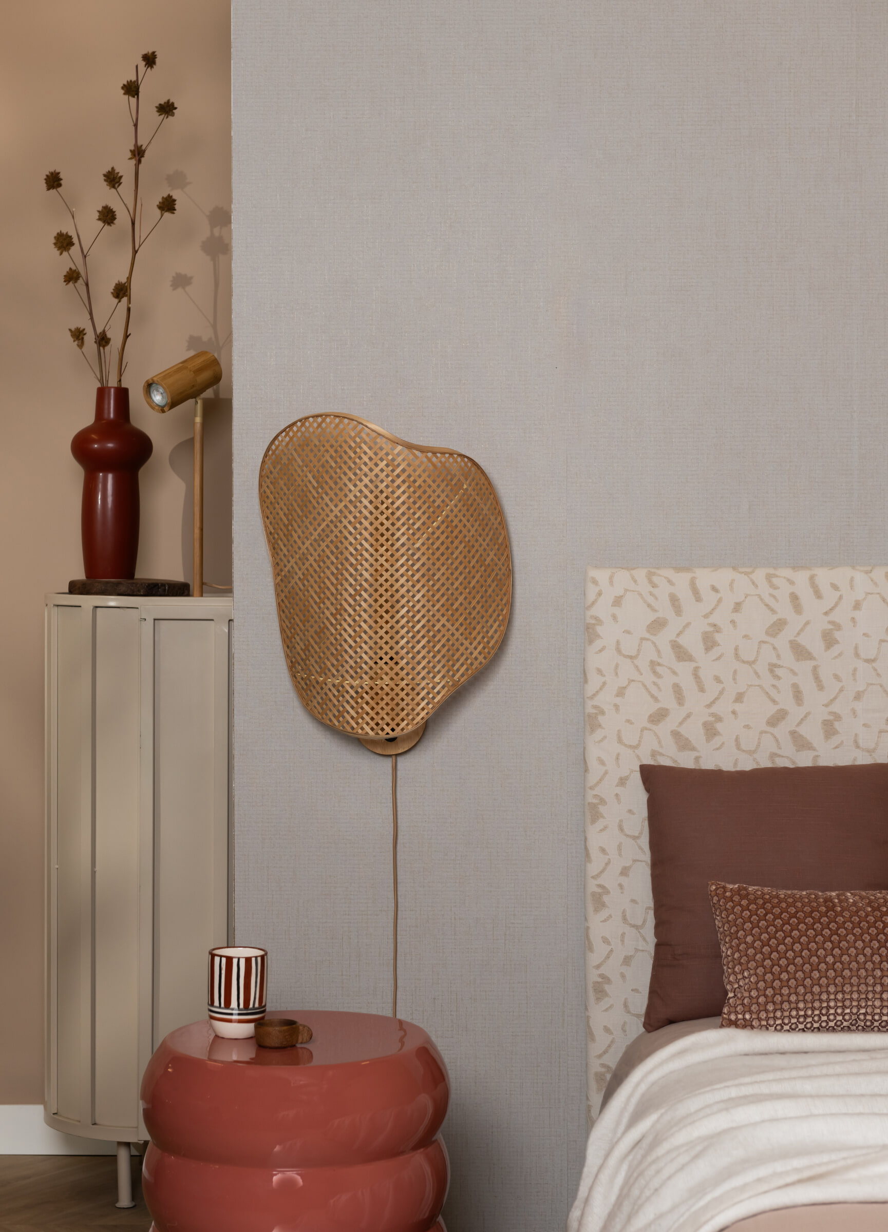 GOOD&MOJO Tafellamp 'Java' Bamboe, 47cm, kleur Naturel