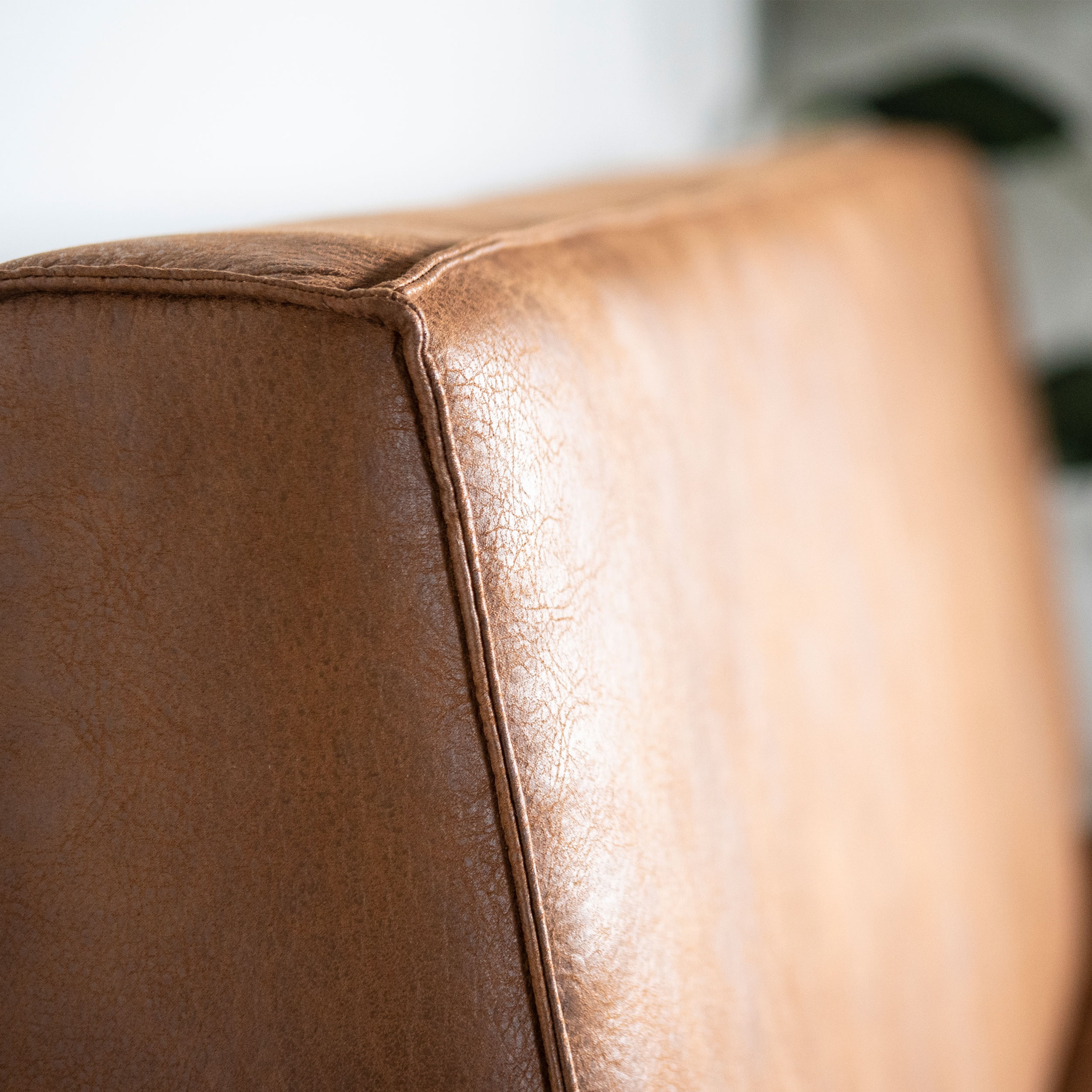 Sevn Eetkamerbank 'Jelle' 250cm, kleur cognac