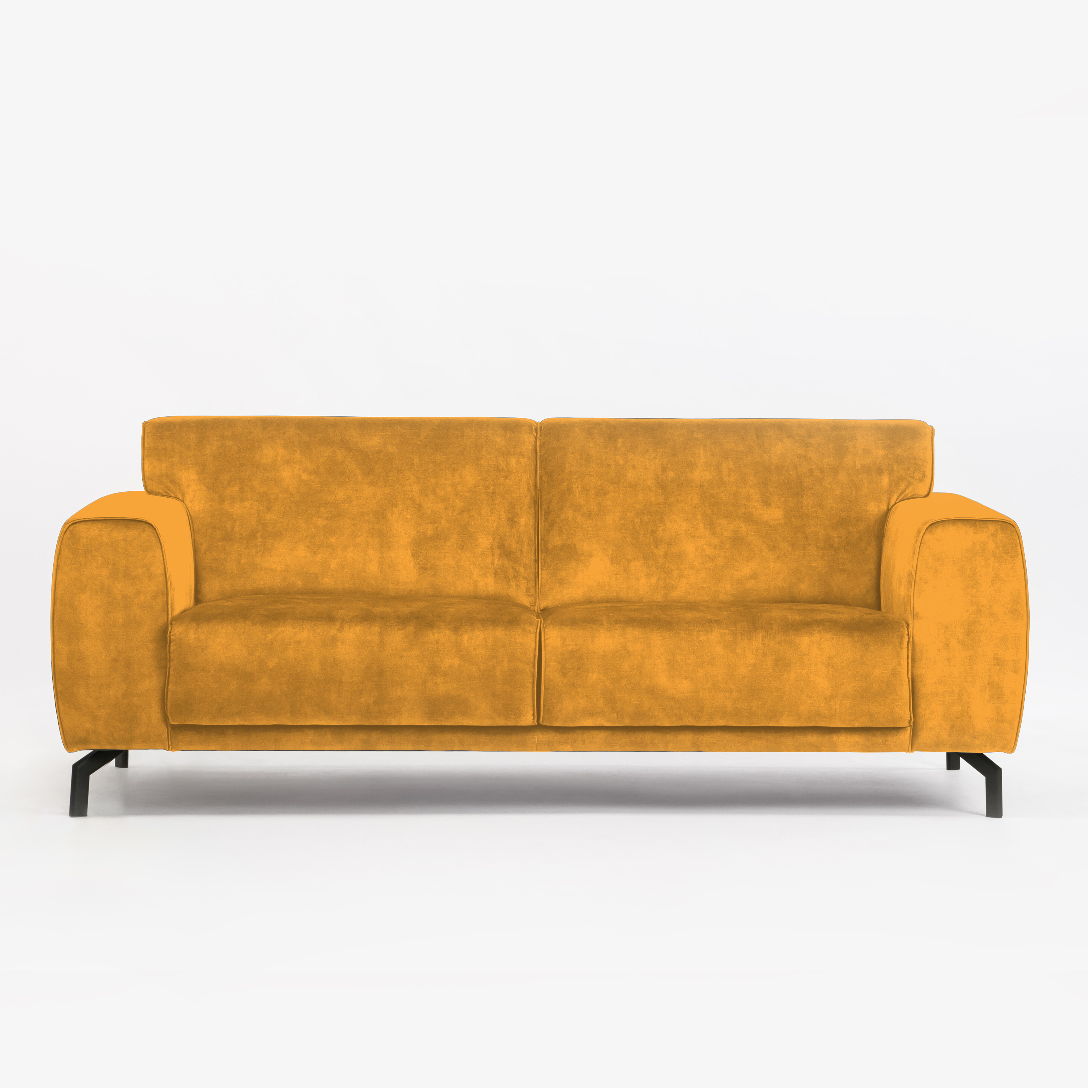Sohome 3-zits Bank 'Jill' Velvet, kleur gold