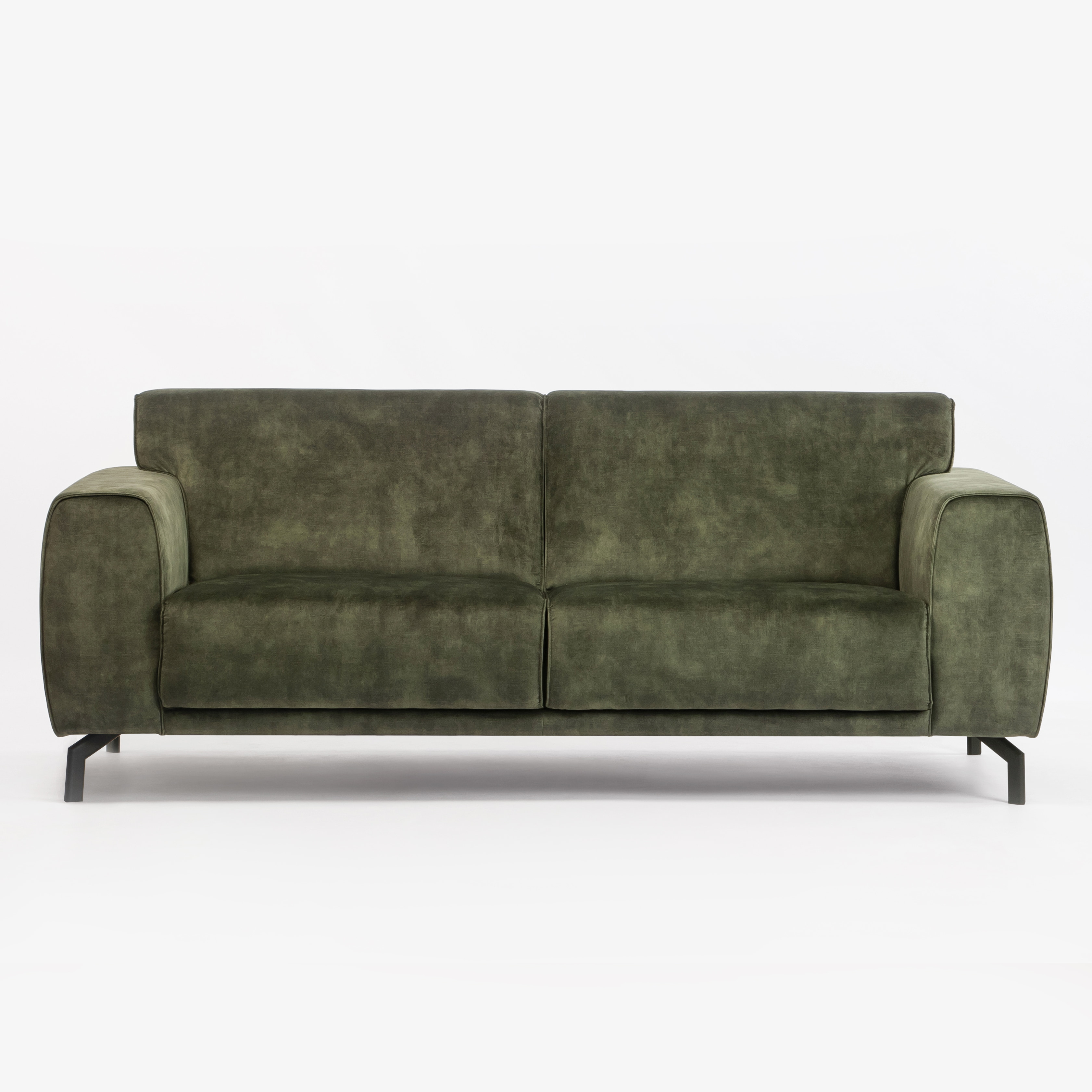 Sohome 3-zits Bank 'Jill' Velvet, kleur groen