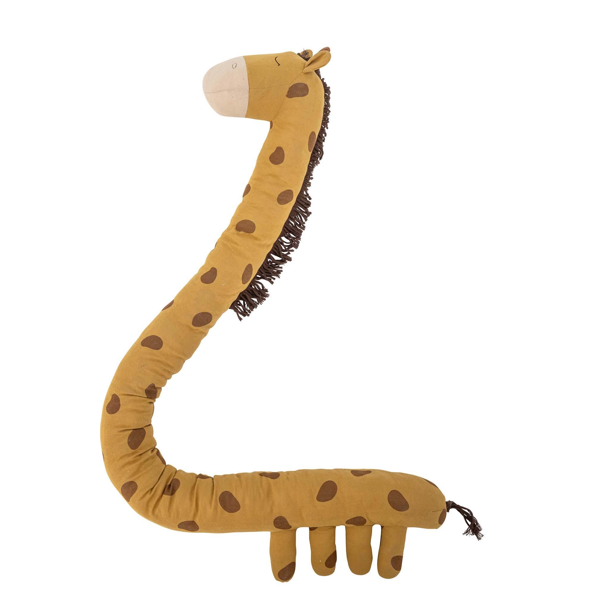 Bloomingville MINI Knuffel Ibber Giraf - Oranje