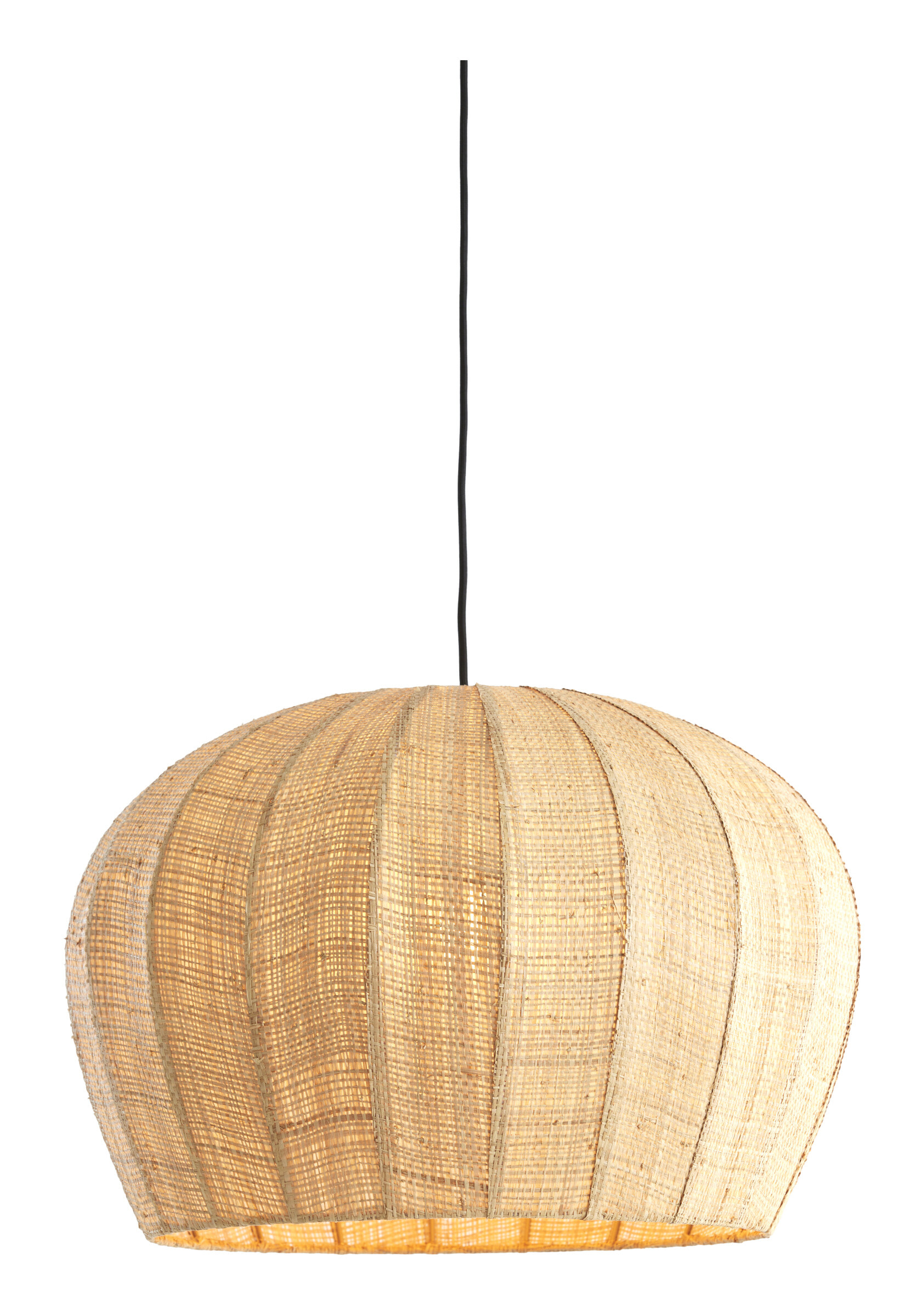 Light & Living Hanglamp 'Rafaella' Raffia, 51cm