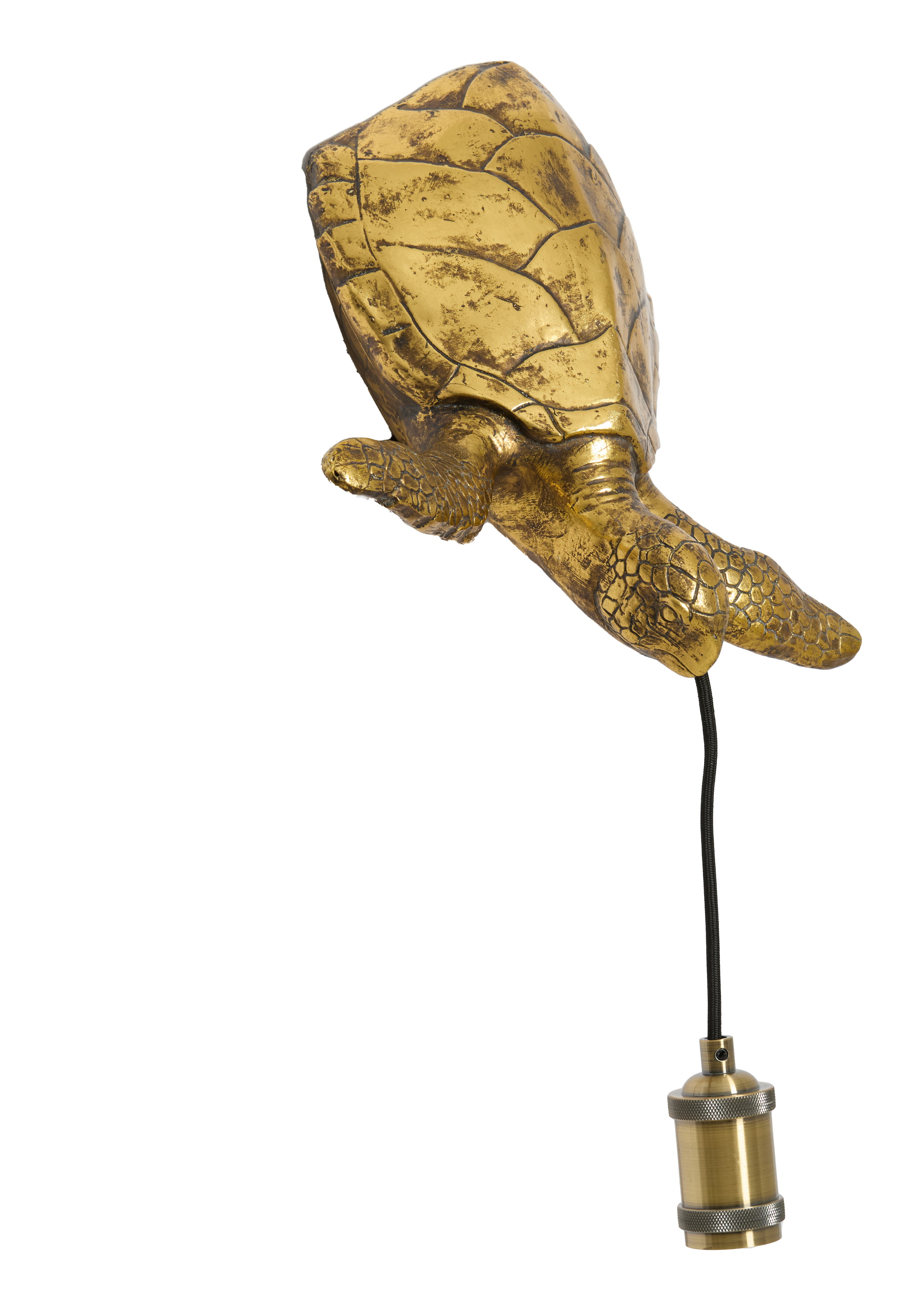 Light & Living Wandlamp 'Turtle' kleur Brons
