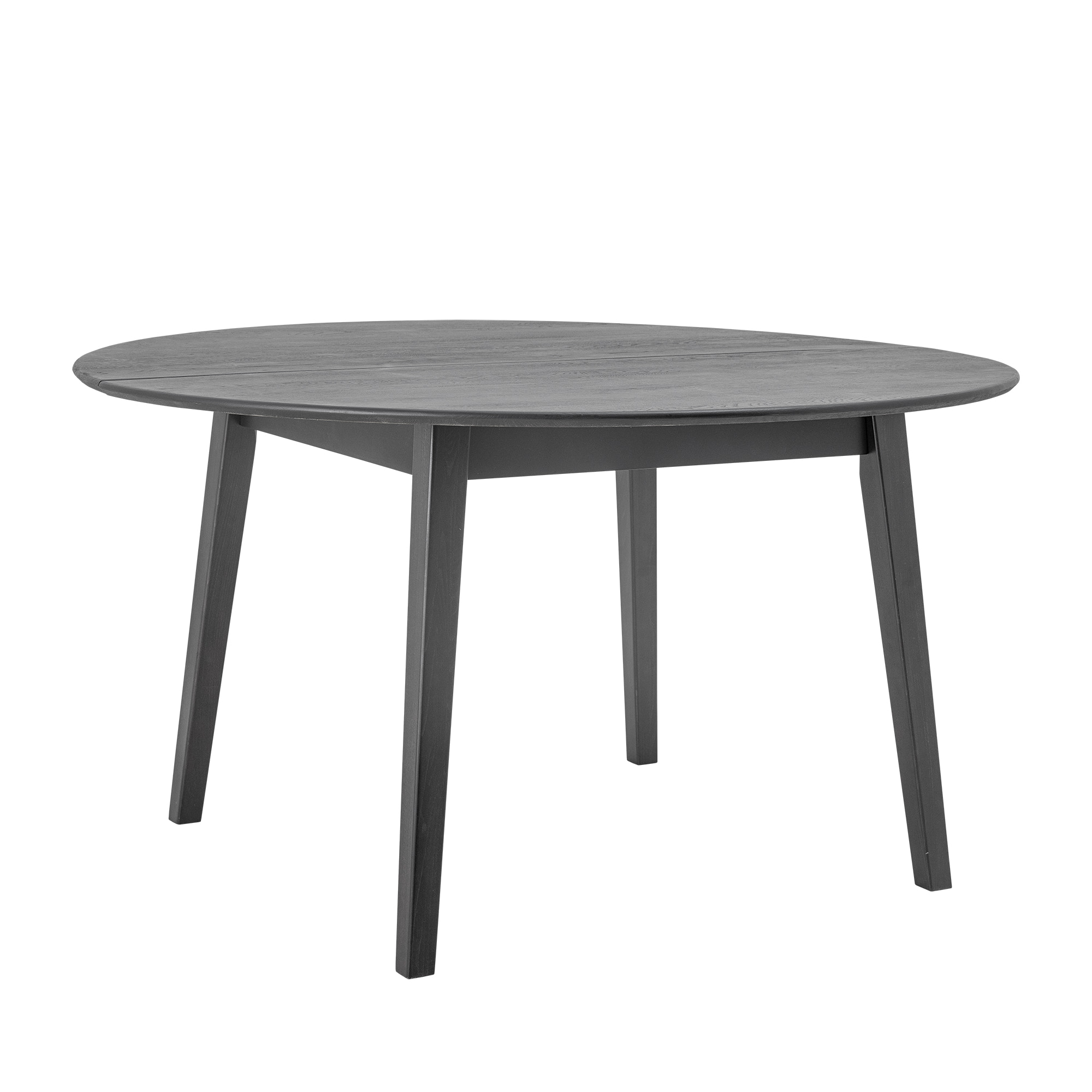 Bloomingville Ronde Eettafel Peron Eikenhout 140cm - Zwart