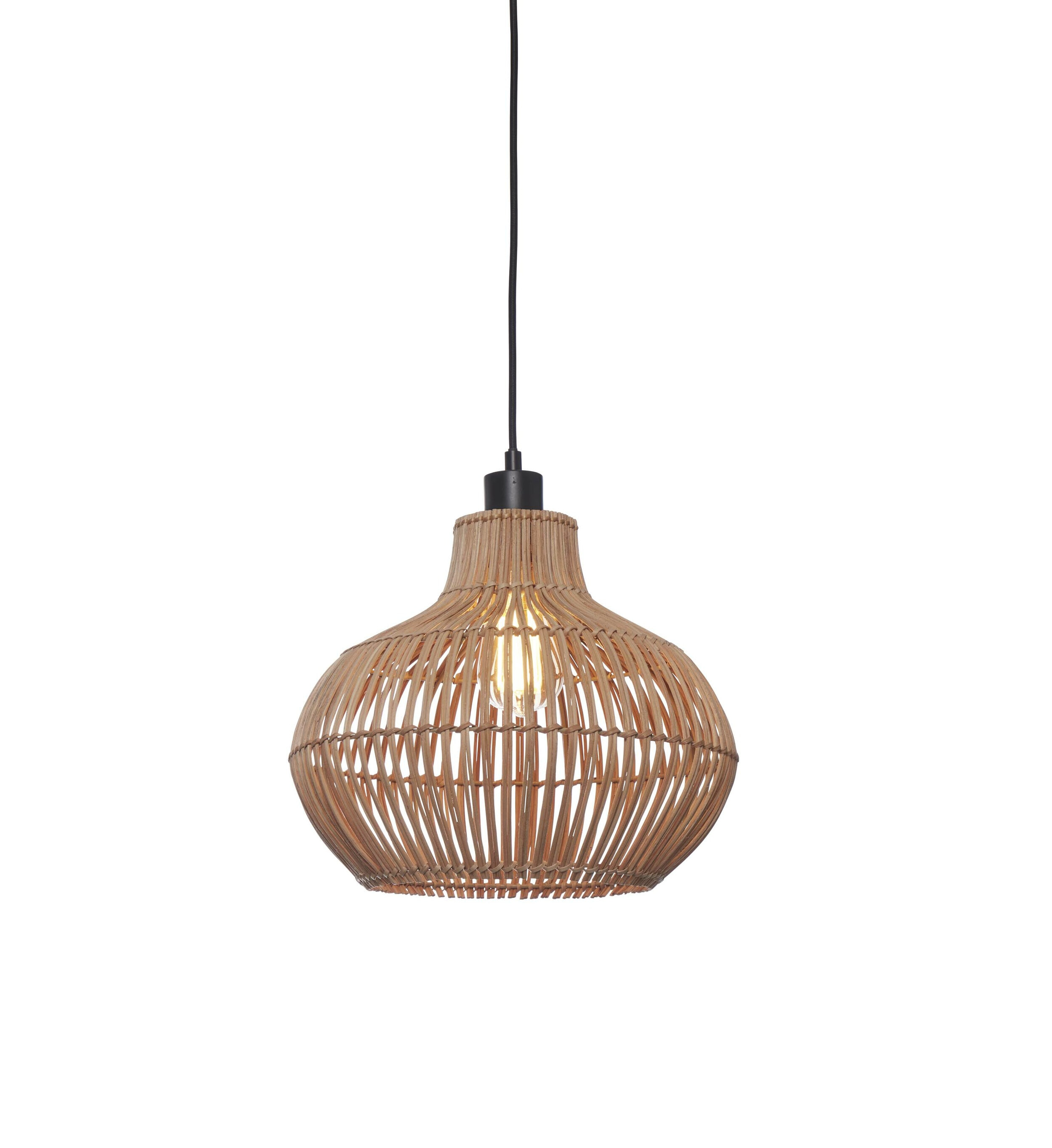 GOOD&MOJO Hanglamp 'Kalahari' Rotan, kleur Naturel