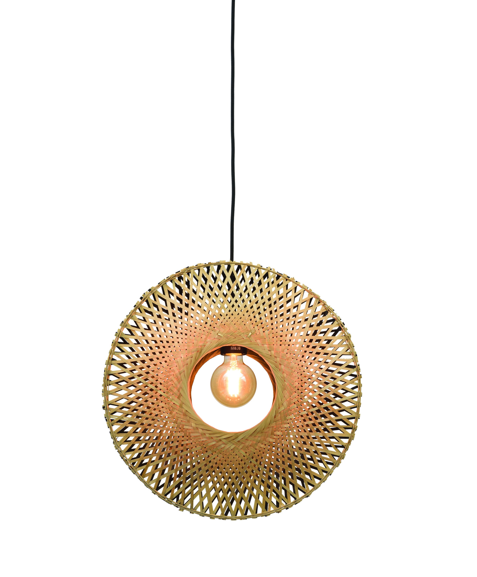 GOOD&MOJO Hanglamp 'Kalimantan' Small, Bamboe, kleur Naturel