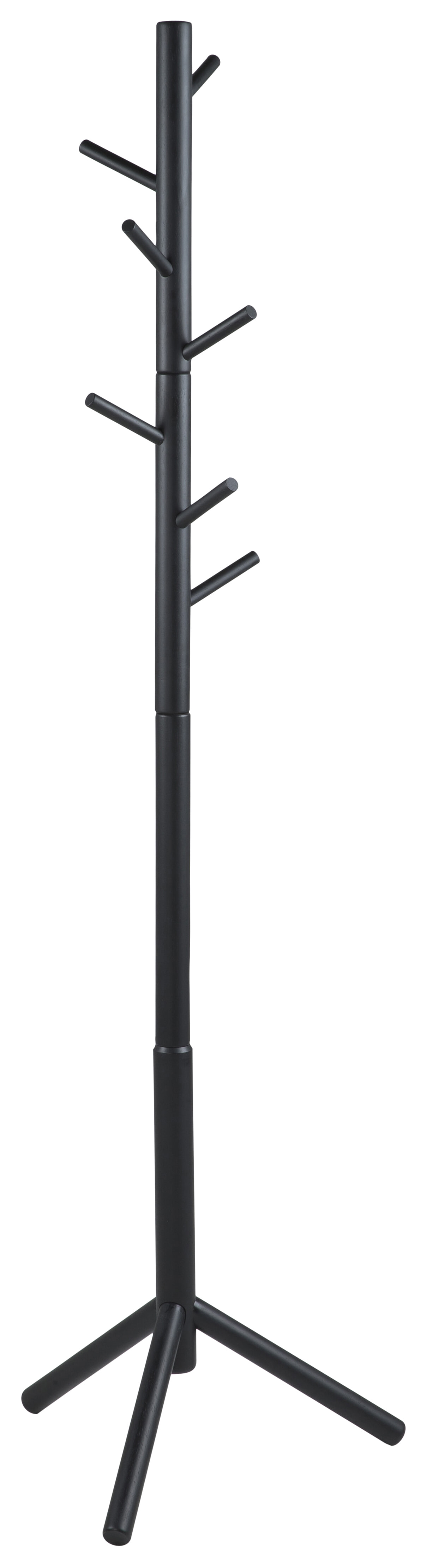Kapstok 'Thor' 177cm, kleur zwart