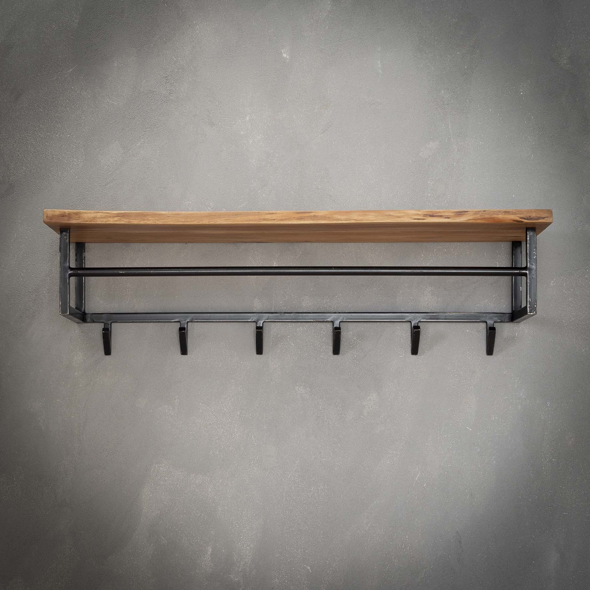 Kapstok 'Toni' 100cm, met 6 haken