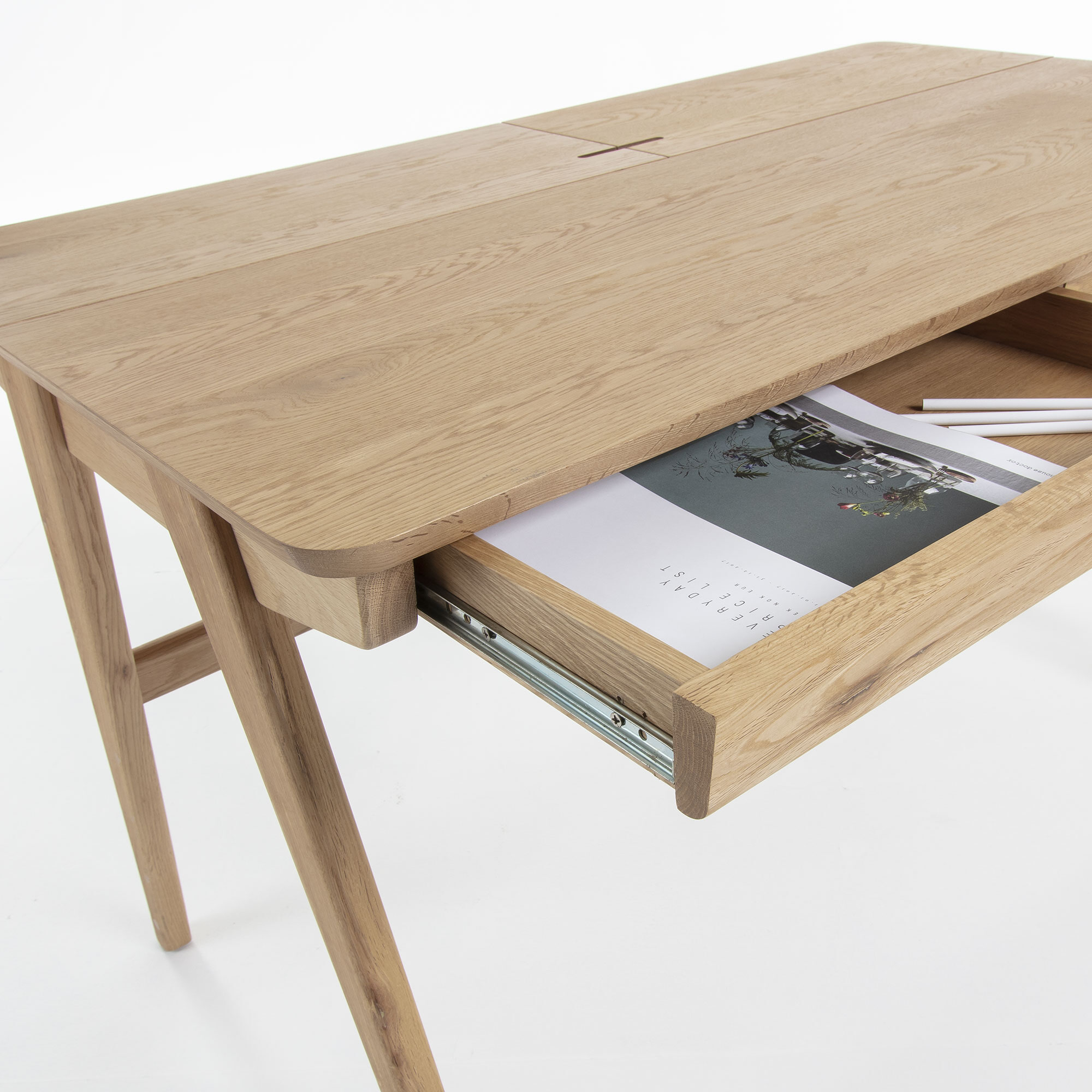 Kave Home Bureau 'Julia', kleur Naturel