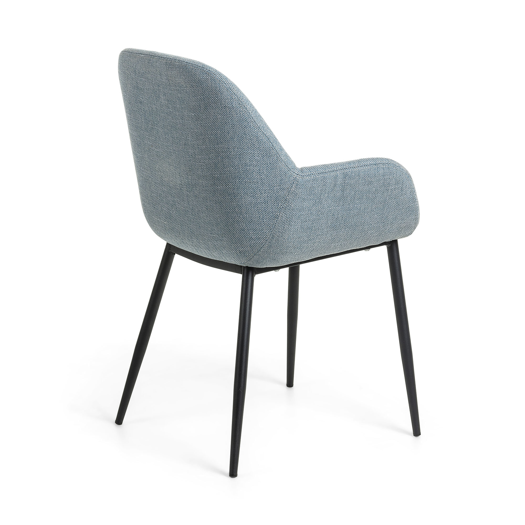 Kave Home Eetkamerstoel 'Konna', kleur Blauw