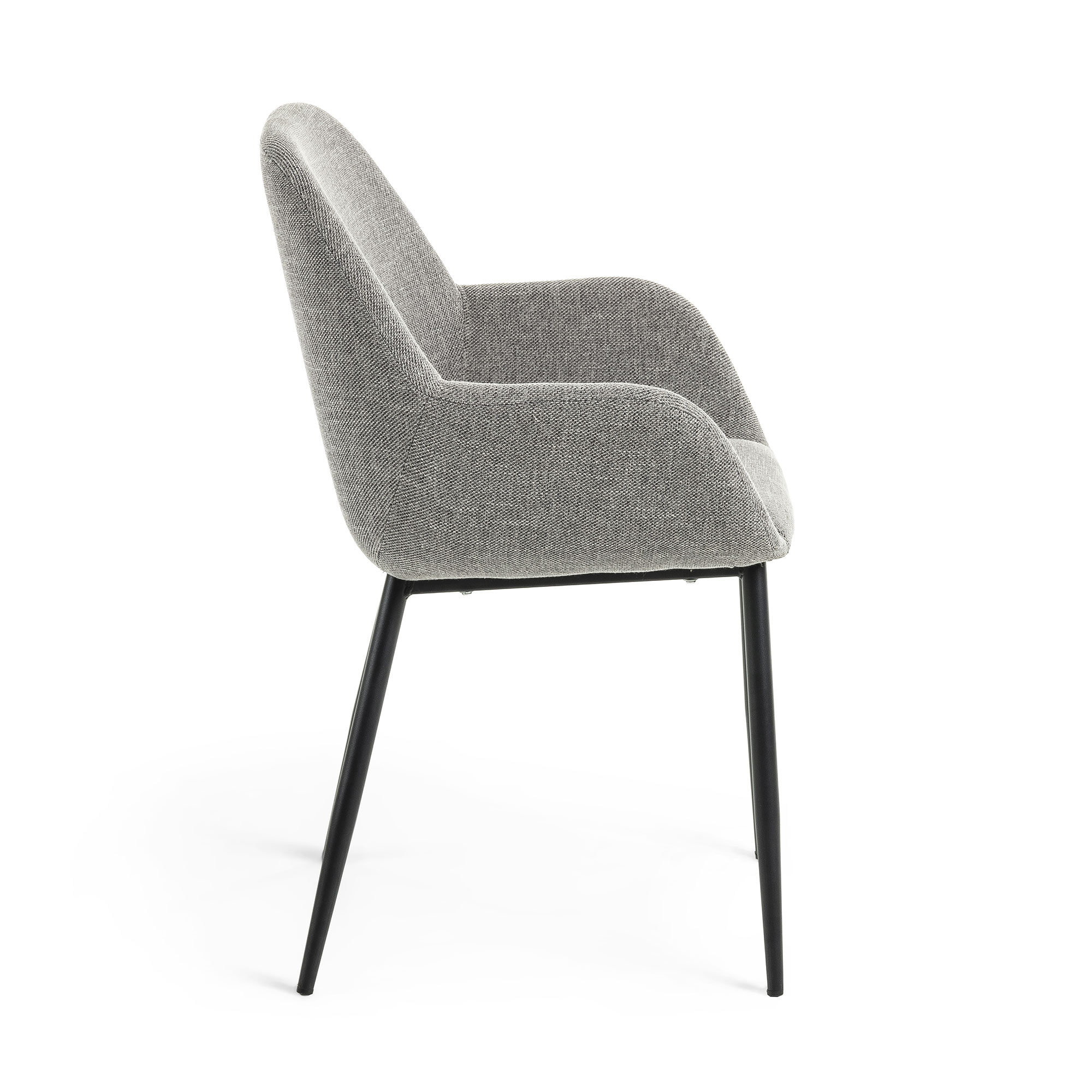 Kave Home Eetkamerstoel 'Konna', kleur Grijs