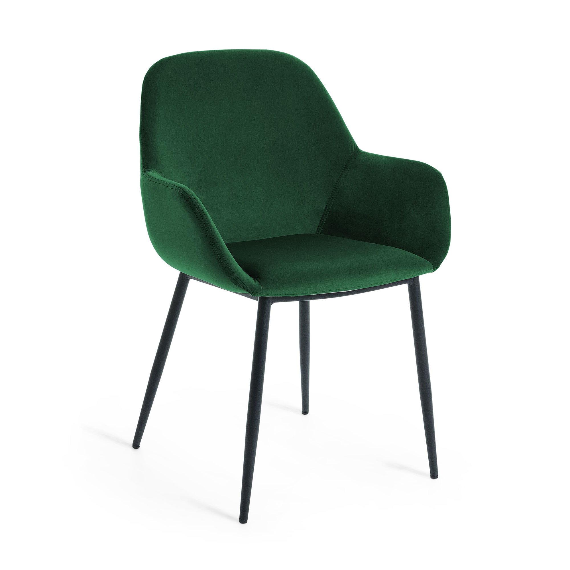 Kave Home Eetkamerstoel Kona Velvet • Sohome • Voorheen Kave Home Eetkamerstoel Kona Velvet | Eetkamerstoelen