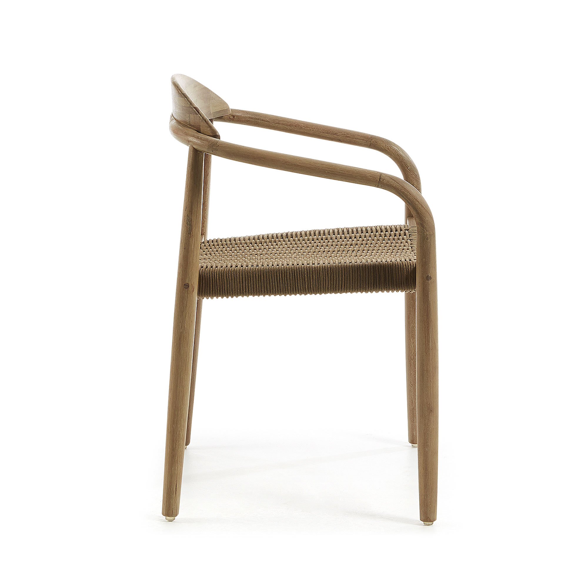 Kave Home Tuin / Eetkamerstoel 'Nina', kleur Beige