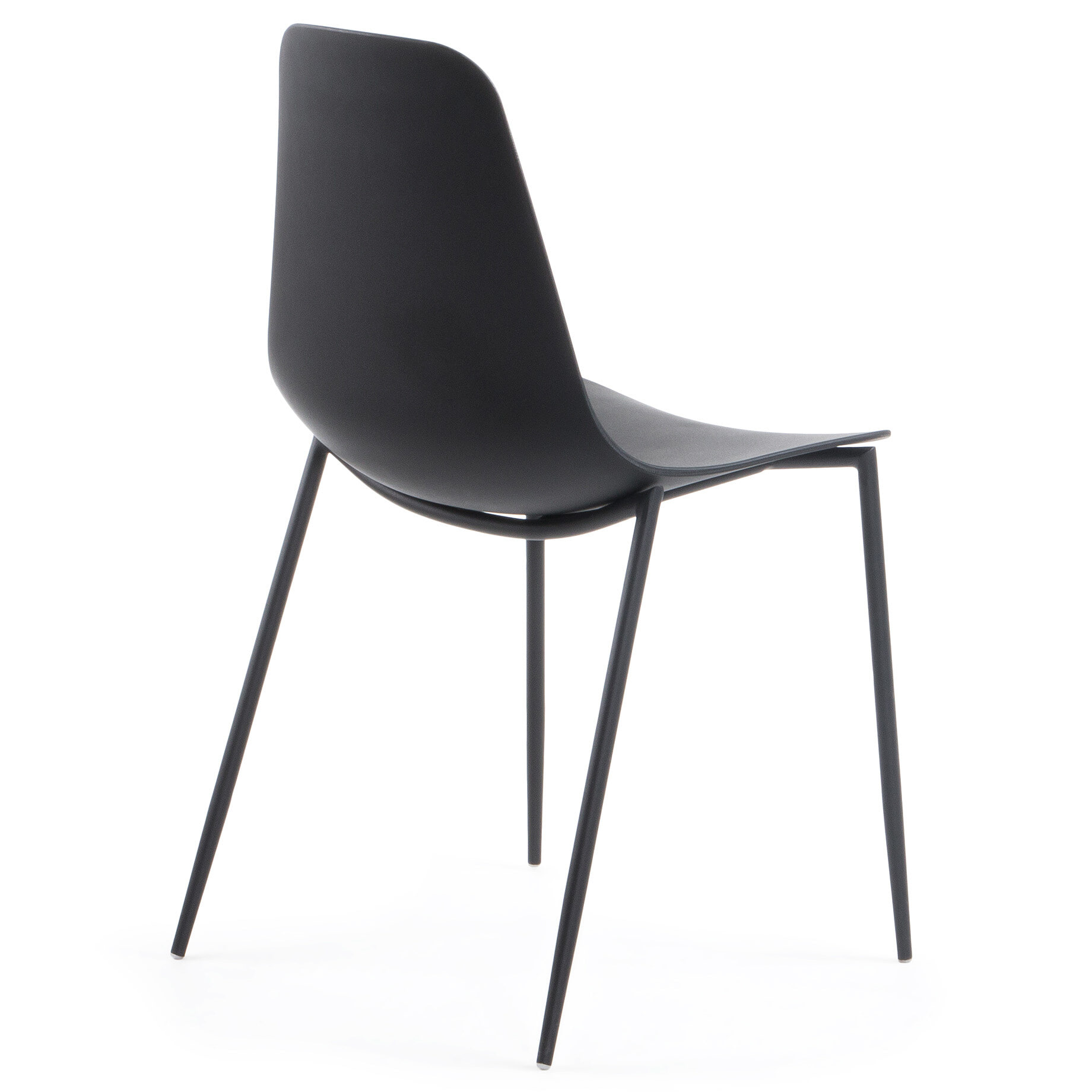 Kave Home Eetkamerstoel 'Whatts' kleur zwart
