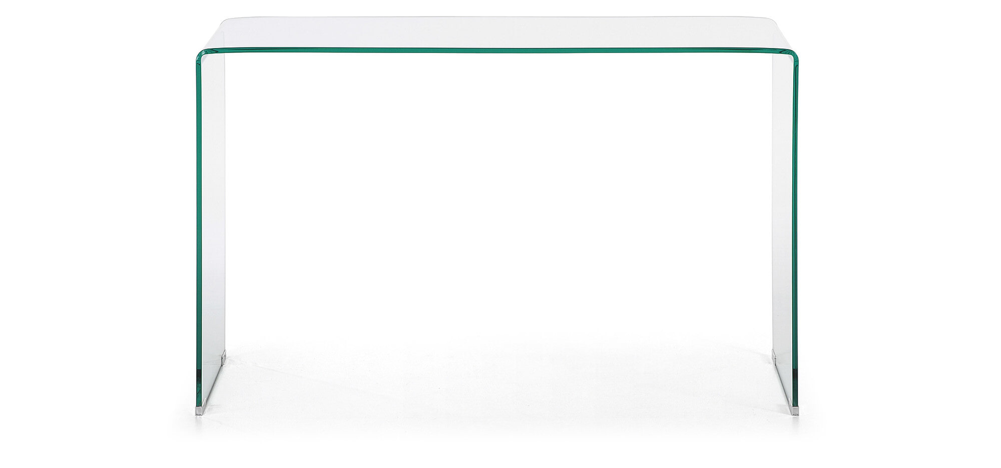 Kave Home Glazen Sidetable 'Burano', 125 x 40 cm