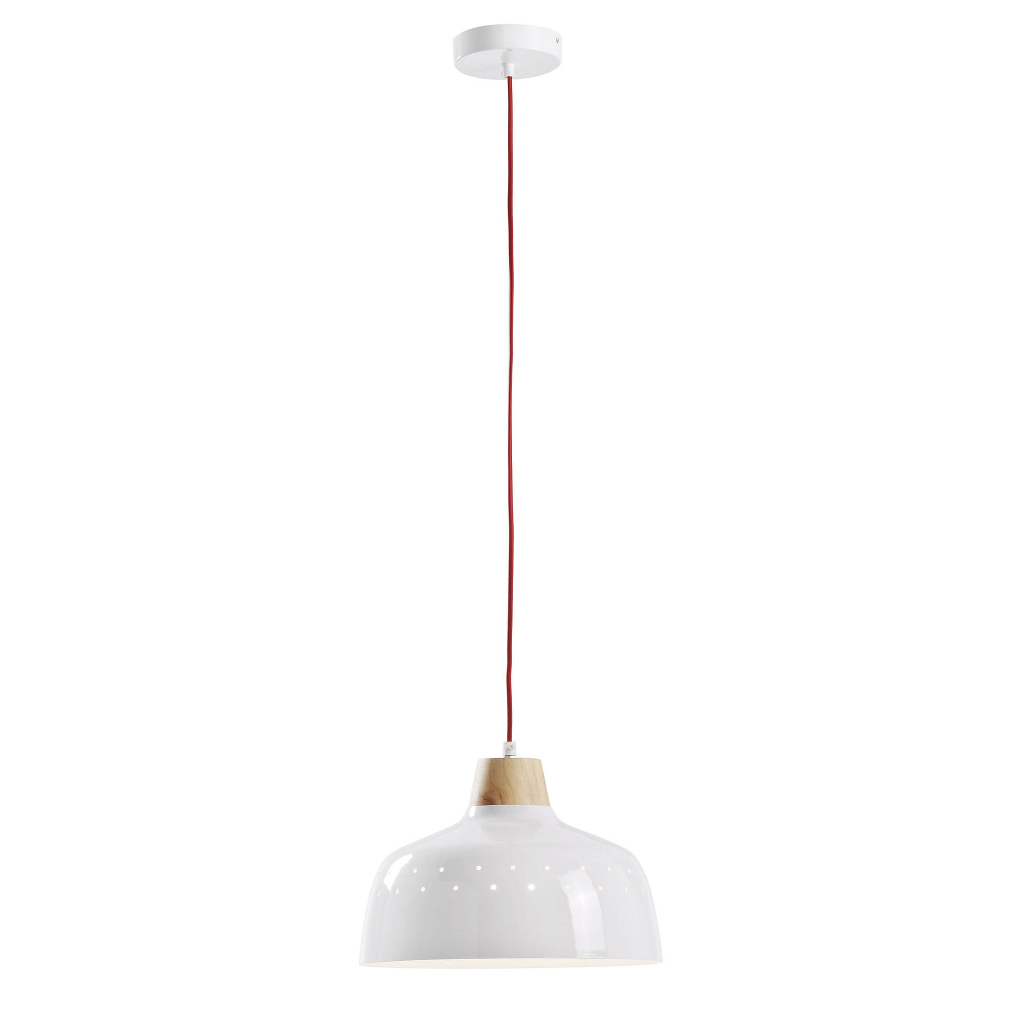 Kave Home Hanglamp 'Bits', kleur wit Kave Home Hanglamp 'Bits', kleur wit