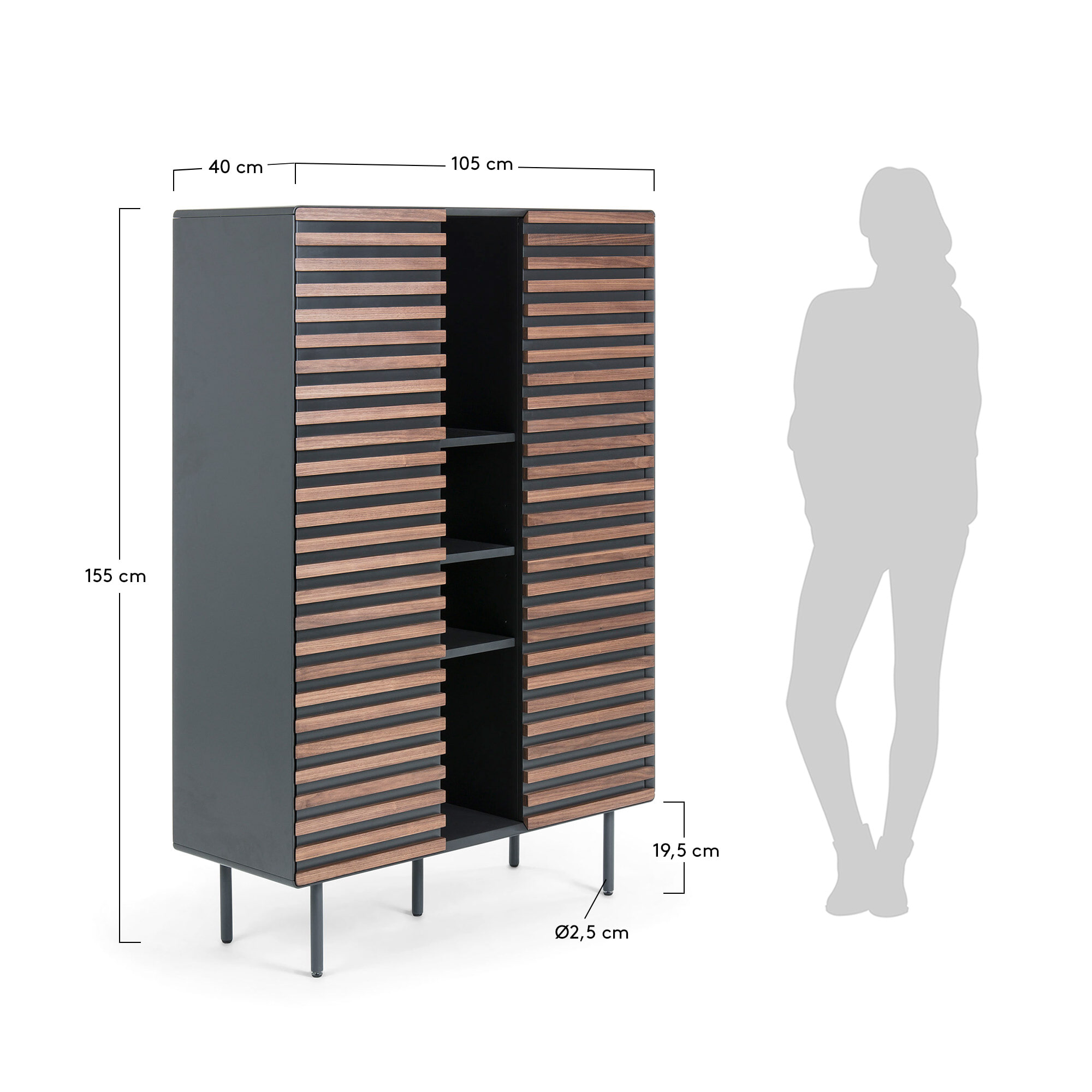 Kave Home Opbergkast 'Kesia'