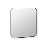 Kave Home Spiegel 'Marco' 40 x 40cm, kleur Zwart