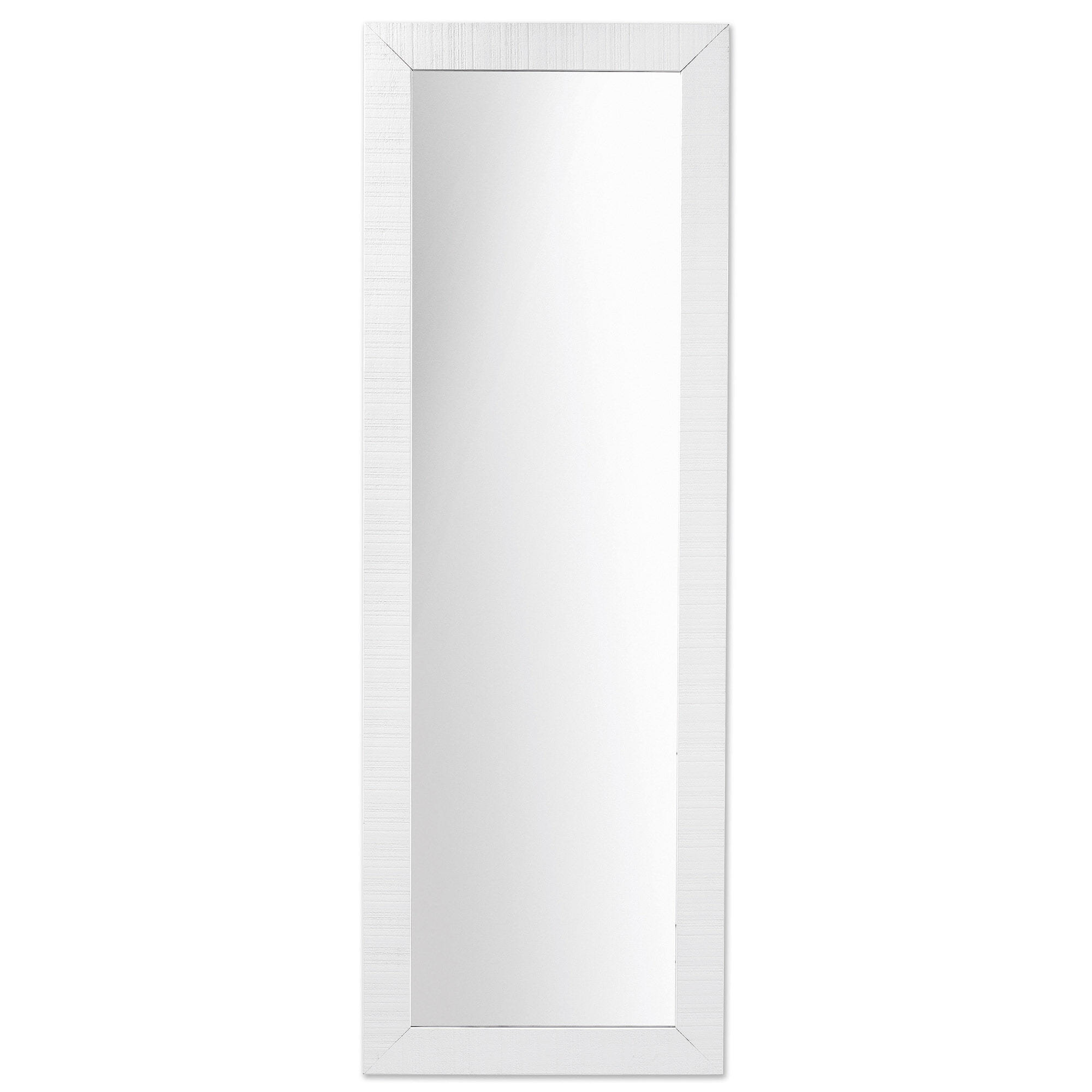 Kave Home Spiegel 'Seven', 152 x 52cm, kleur wit