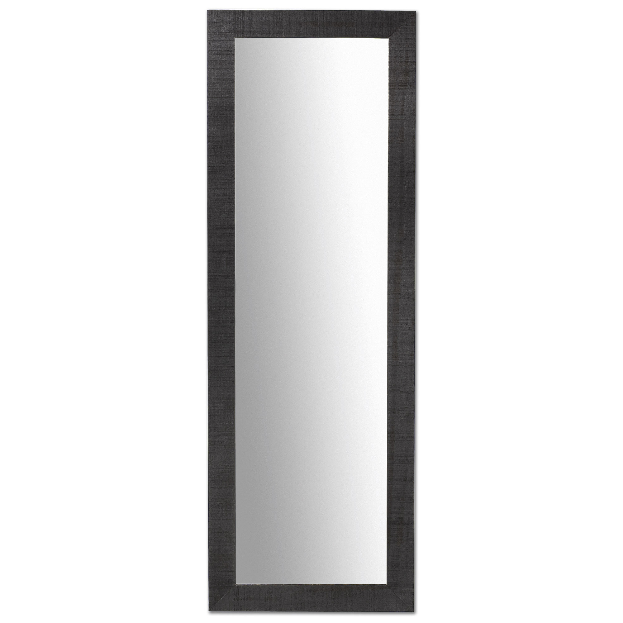 Kave Home Spiegel 'Seven', 152 x 52cm, kleur zwart