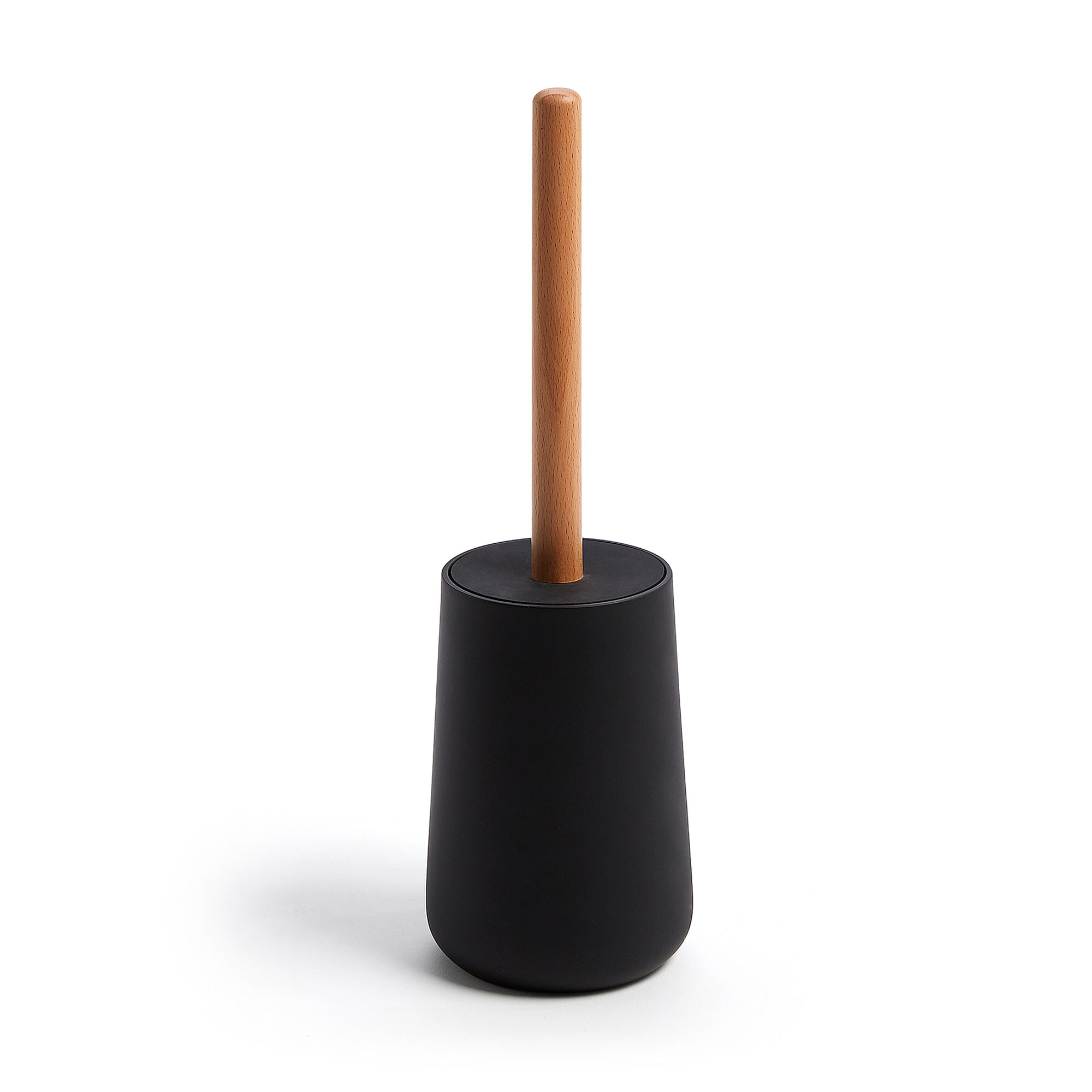 Kave Home Toiletborstel 'Jenning', kleur Zwart Kave Home Toiletborstel 'Jenning', kleur Zwart