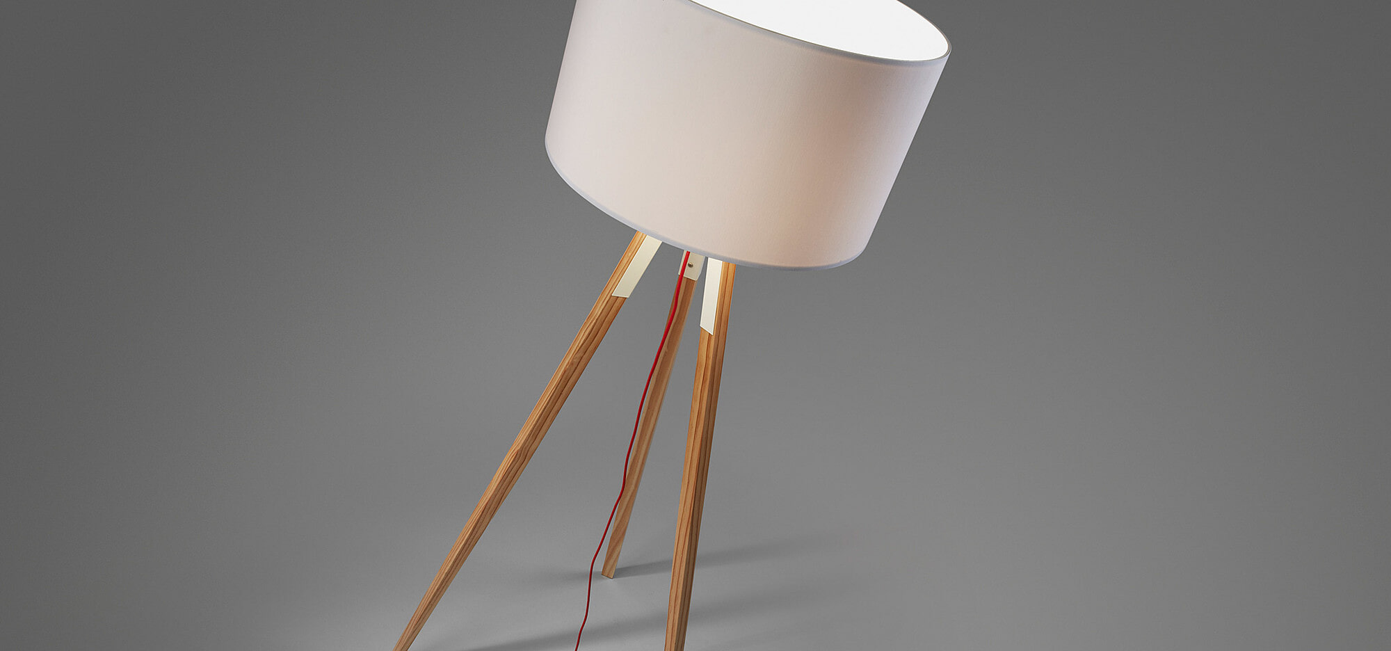 Kave Home Vloerlamp 'Iguazu' kleur Wit