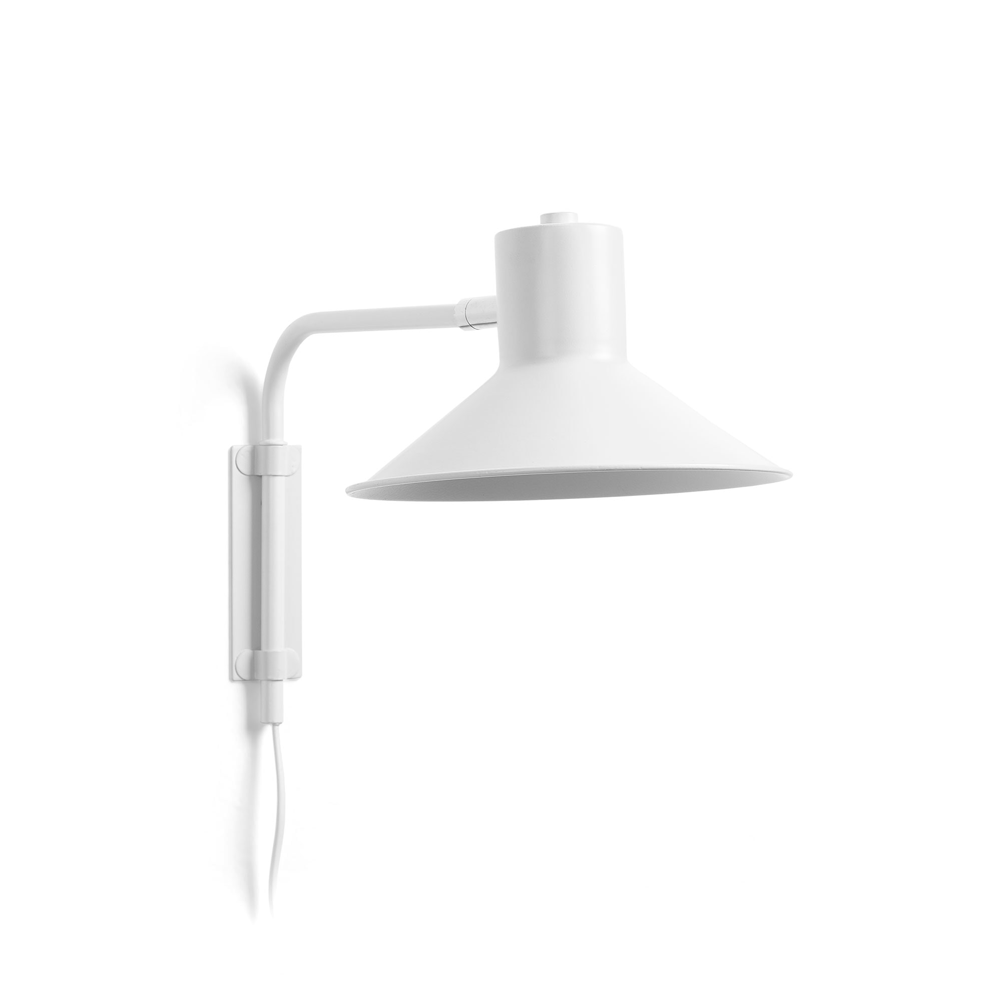 Kave Home Wandlamp 'Aria', kleur Wit