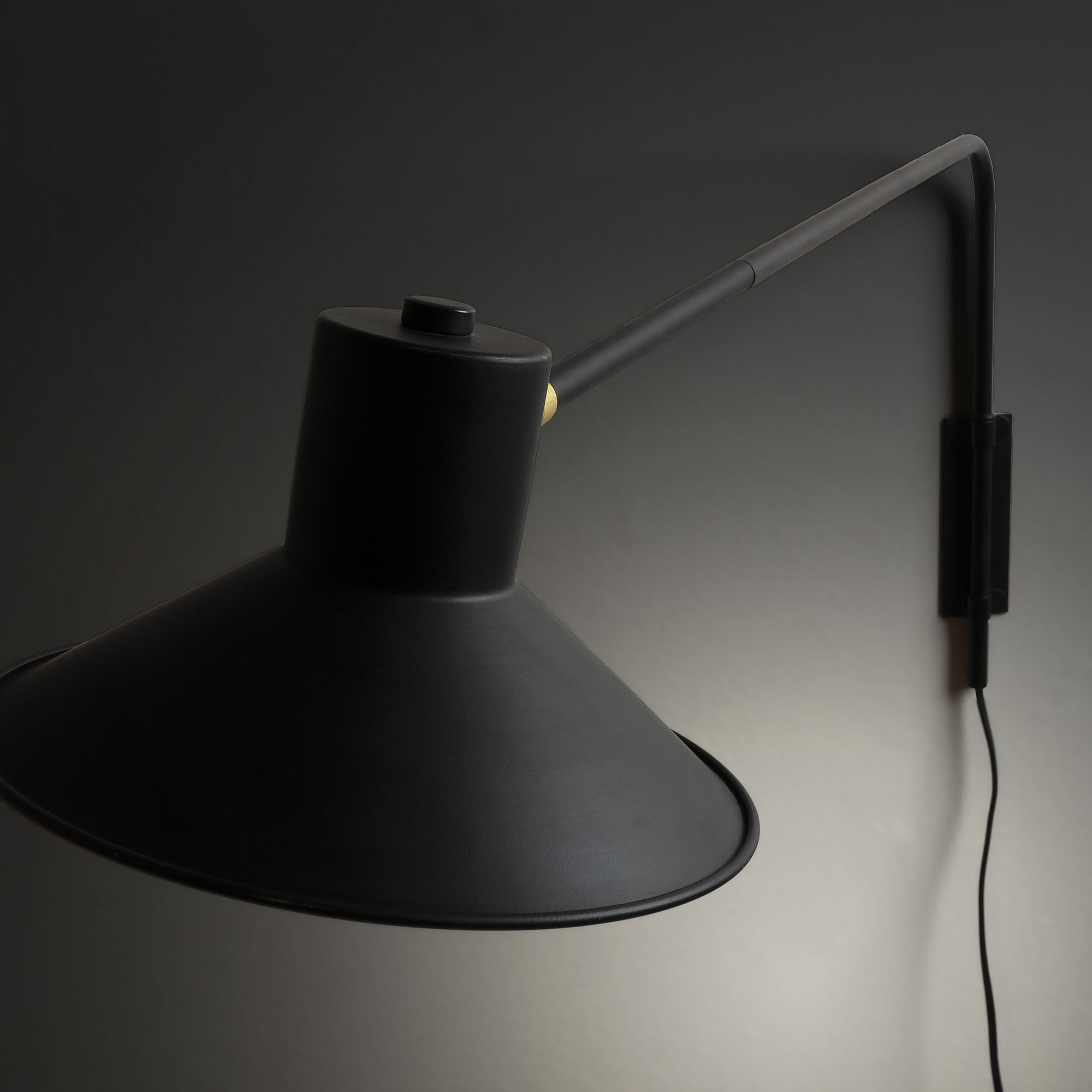Kave Home Wandlamp 'Aria' XL, kleur Zwart