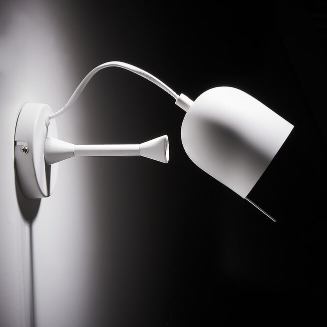 Kave Home Wandlamp 'Lucilla', kleur Wit