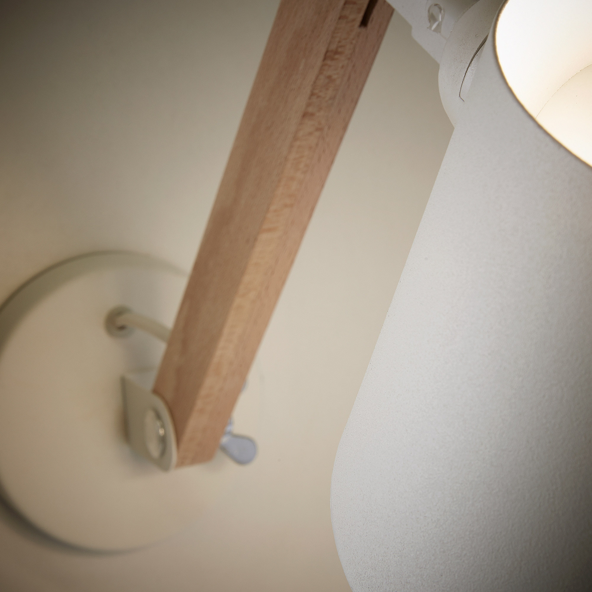 Kave Home Wandlamp 'Muse', kleur Wit