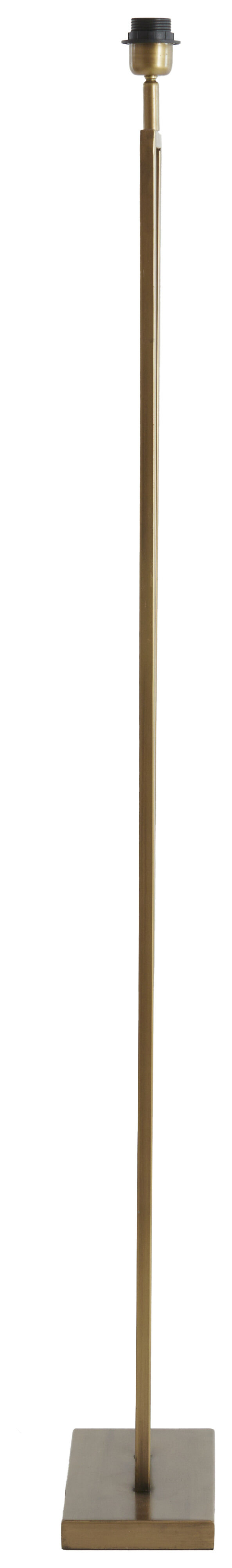 Light & Living Vloerlamp 'Shiva' 141cm, kleur Antiek Brons (excl. kap)