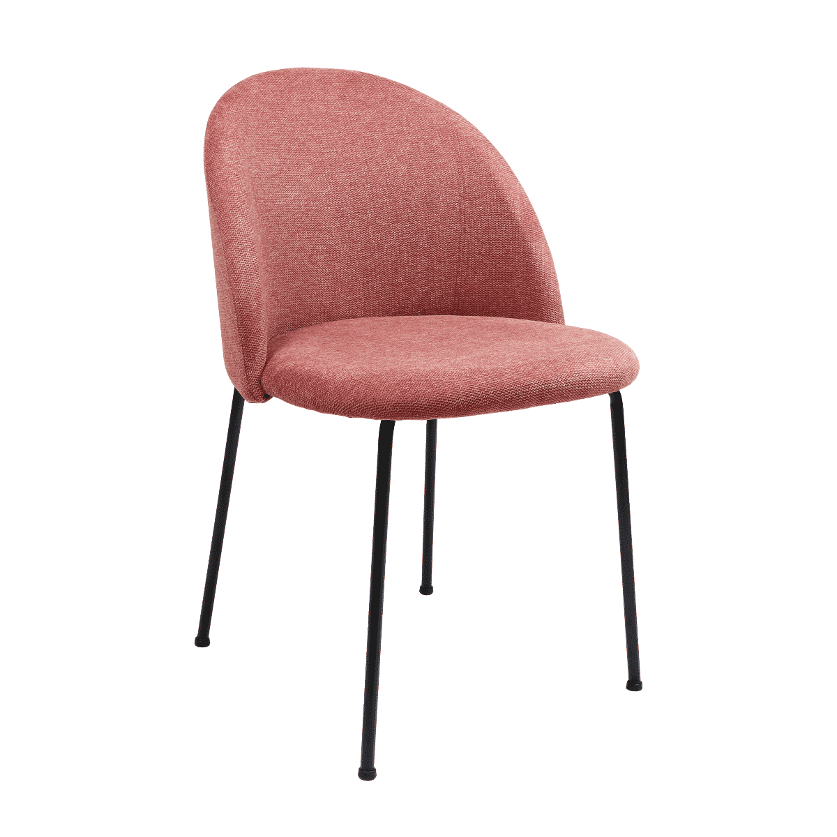 KICK Eetkamerstoel 'Noa' kleur Roze KICK Eetkamerstoel 'Noa' kleur Roze