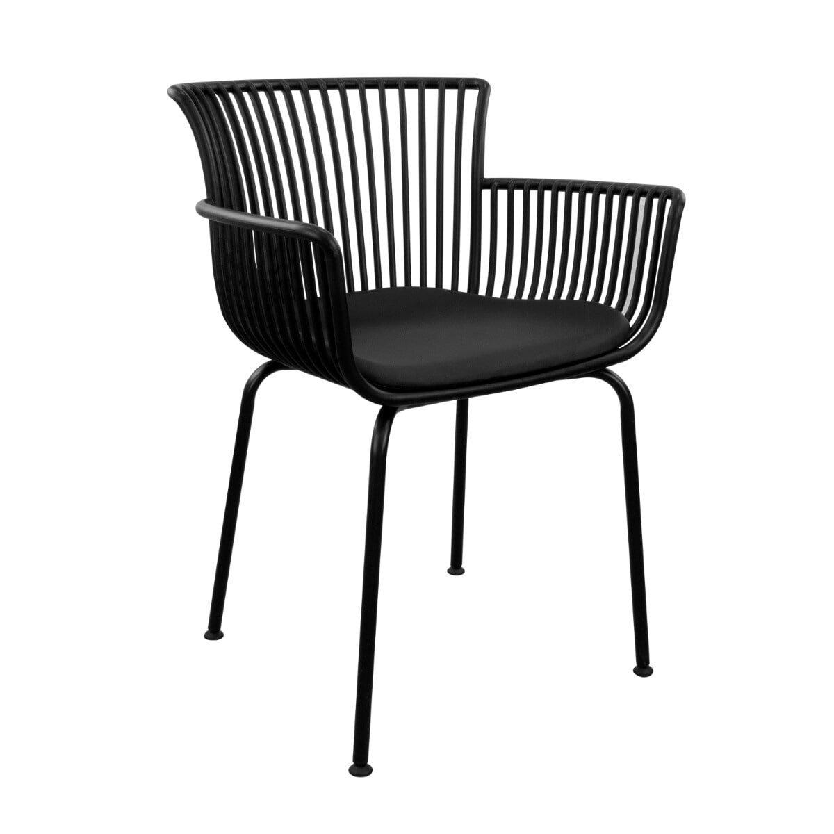 KICK Tuinstoel 'Otis' kleur Zwart KICK Tuinstoel 'Otis' kleur Zwart
