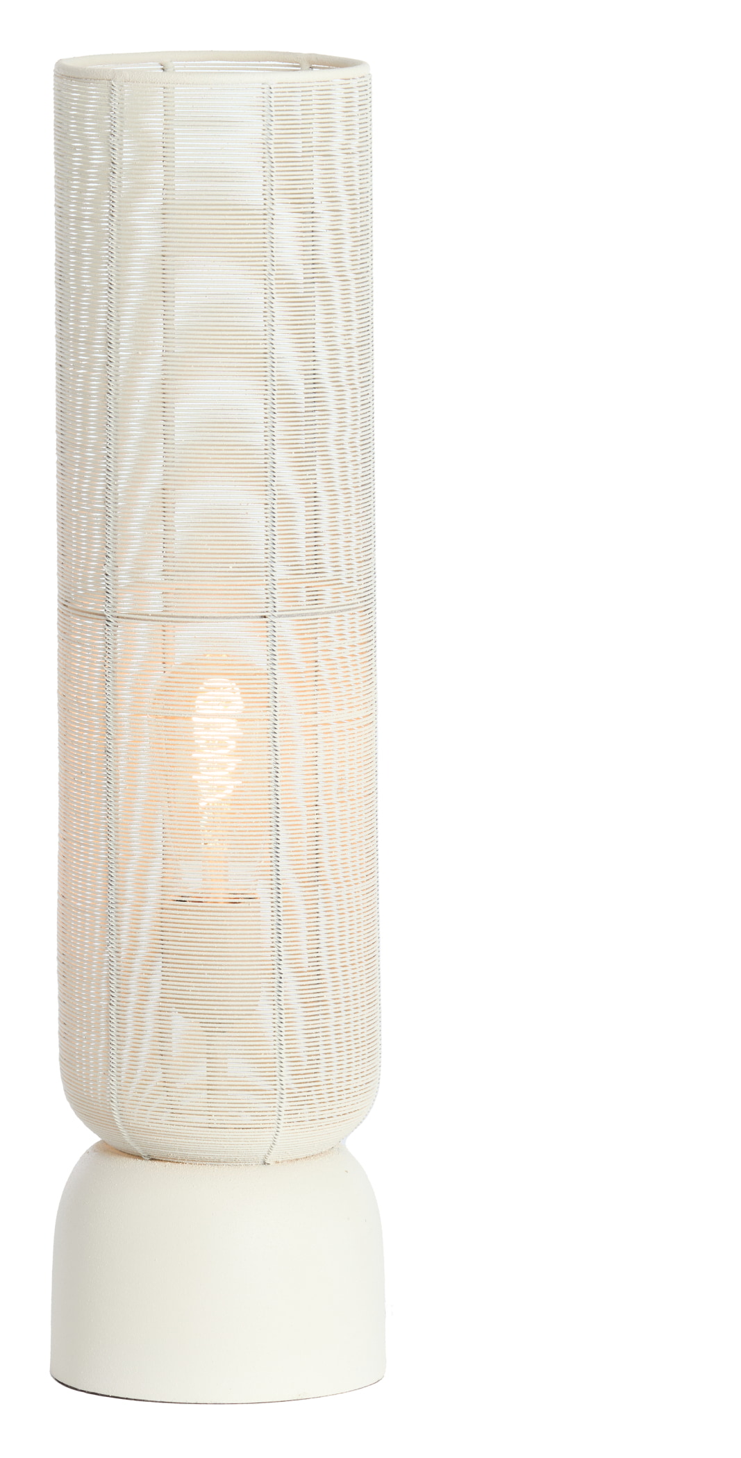 Light & Living Tafellamp 'Lezuza' 60cm, kleur Crème
