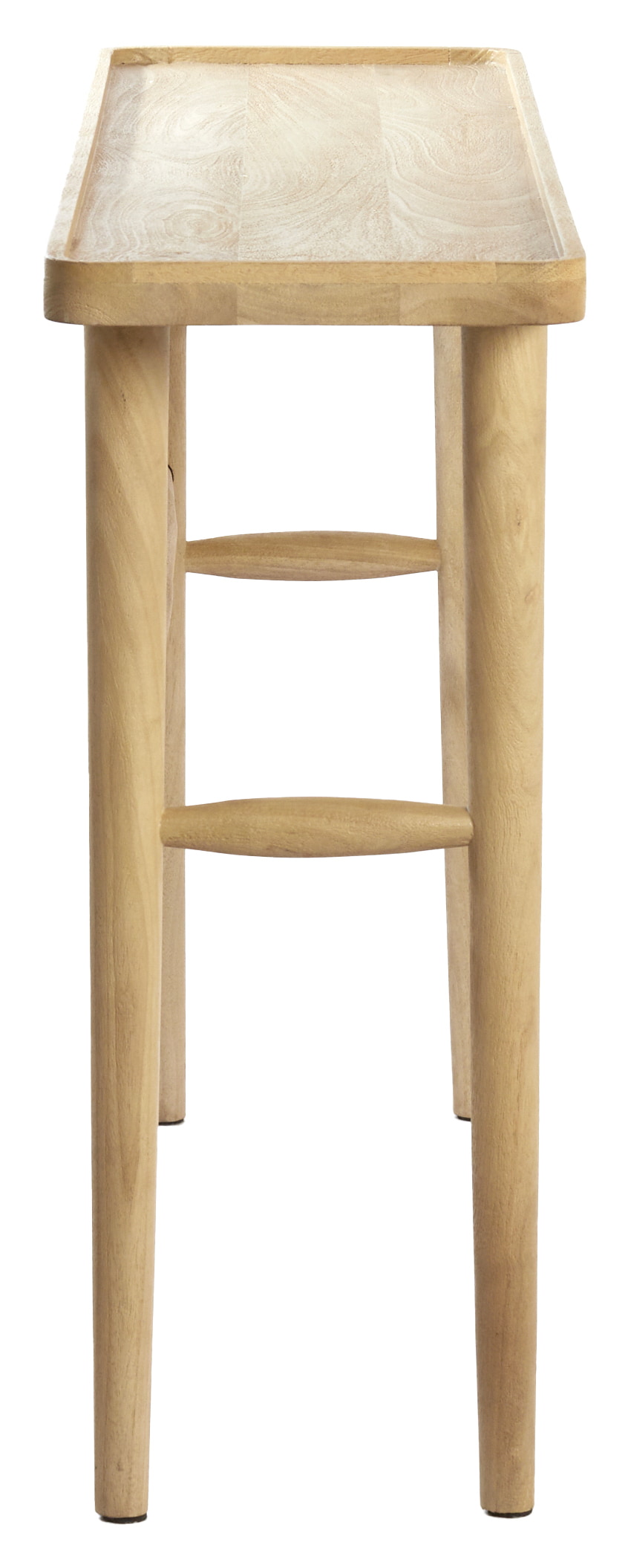 Light & Living Sidetable 'Qiano' Mangohout, 120cm, kleur Naturel